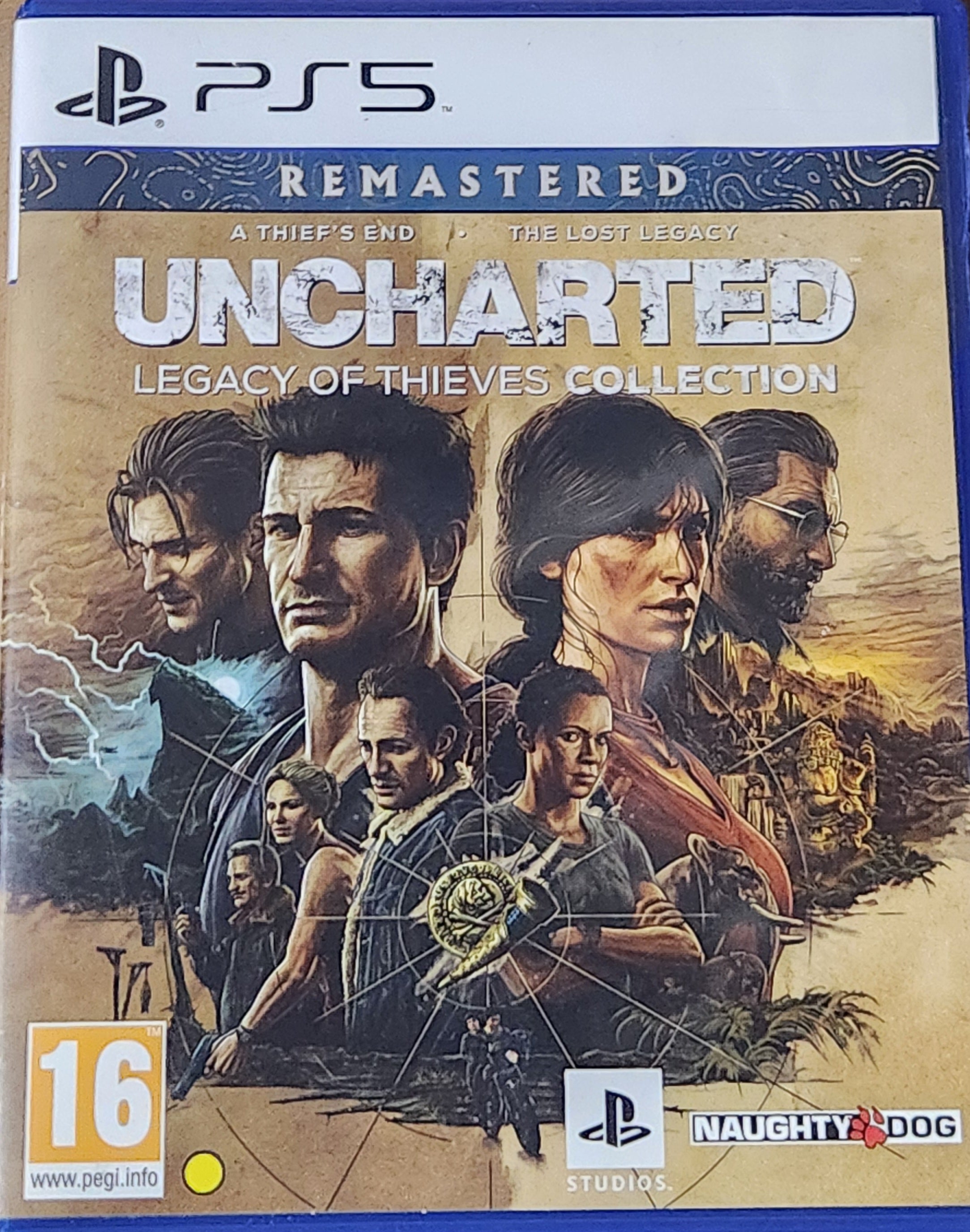 Uncharted Legacy of Thieves Coll Game for PlayStation 5