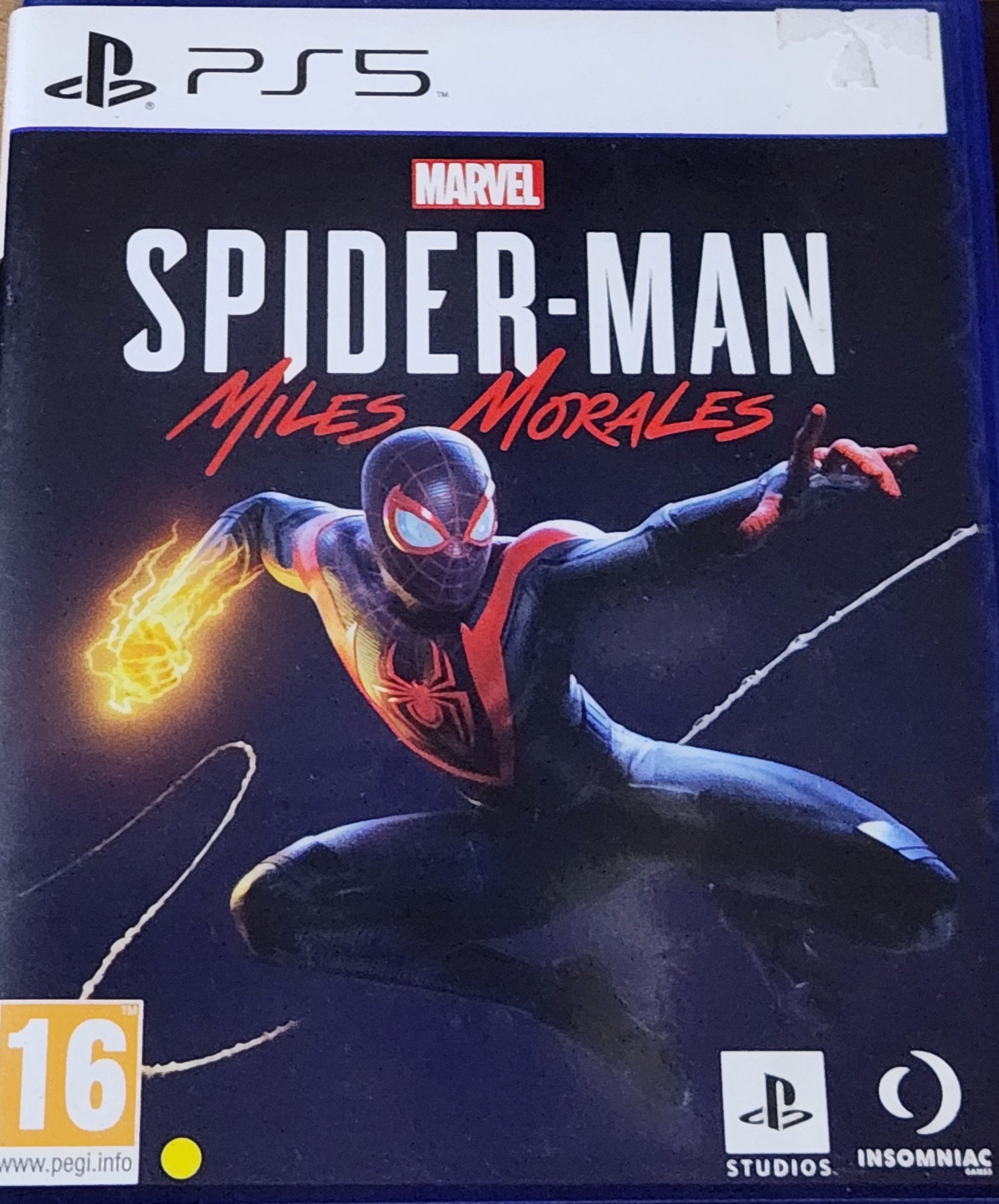 Spider man Miles Morales ps5