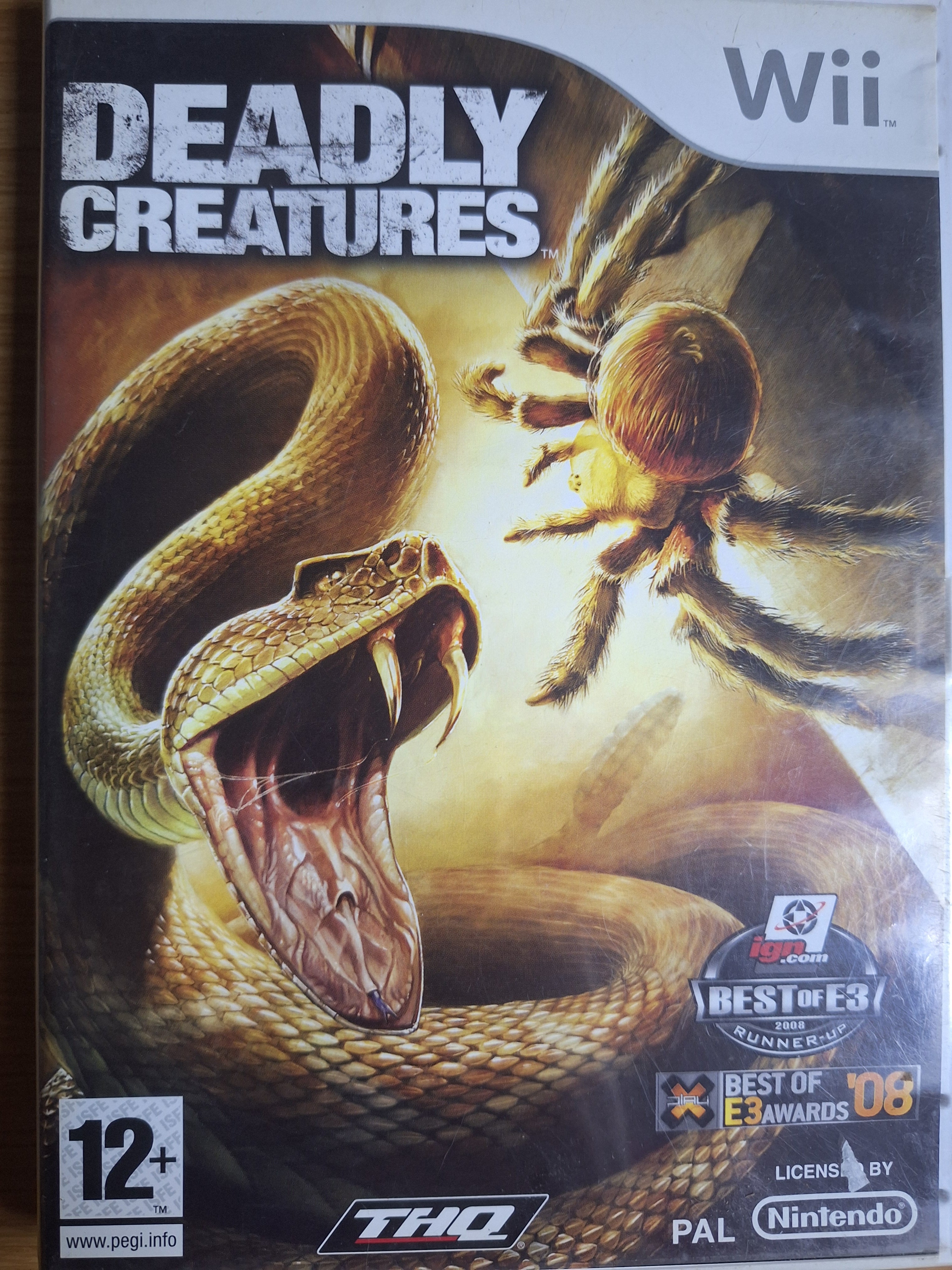 Deadly Creatures wii
