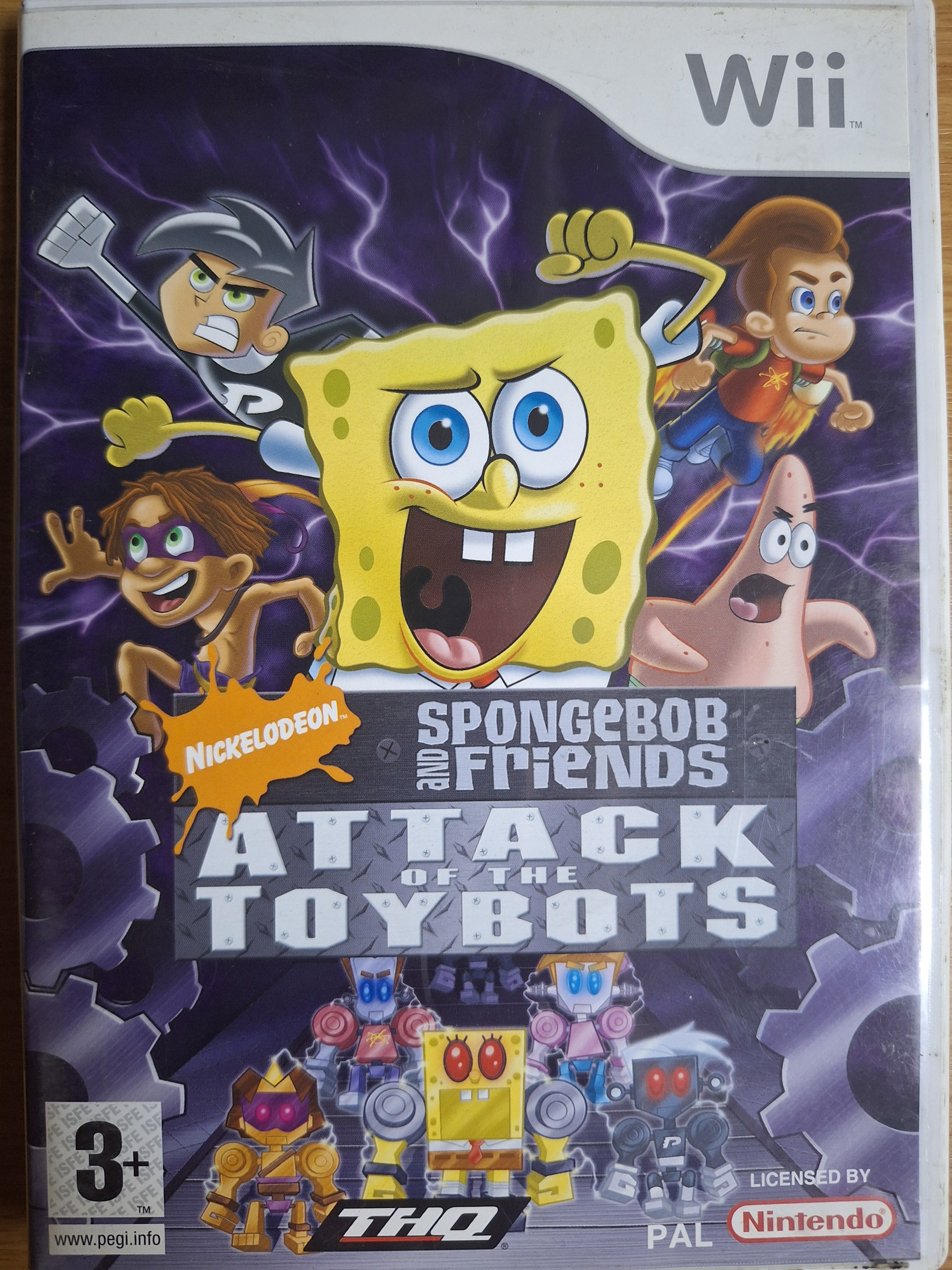 Spongebob and friends attack of the toybots wii