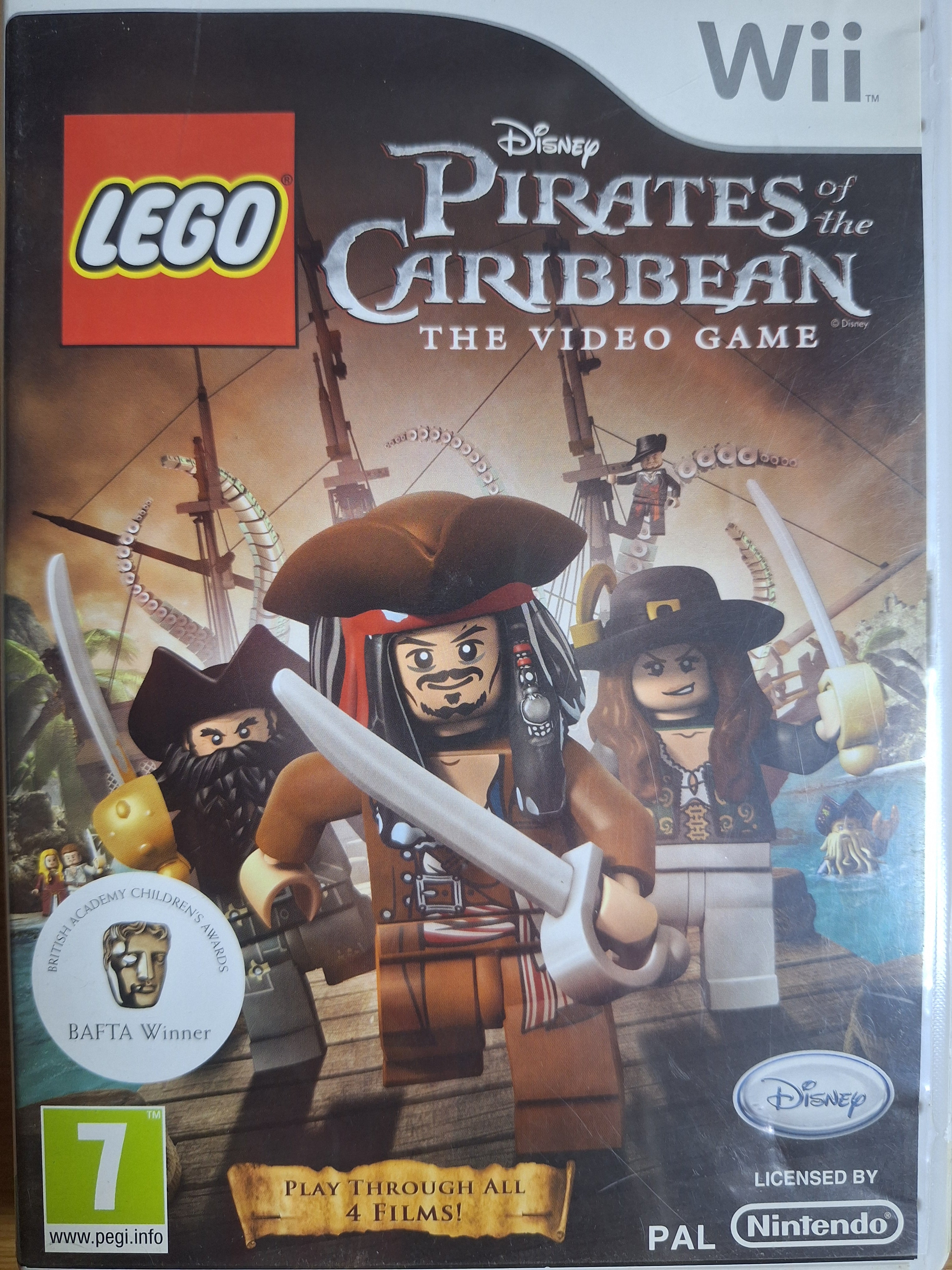 Pirates of the caribbean wii