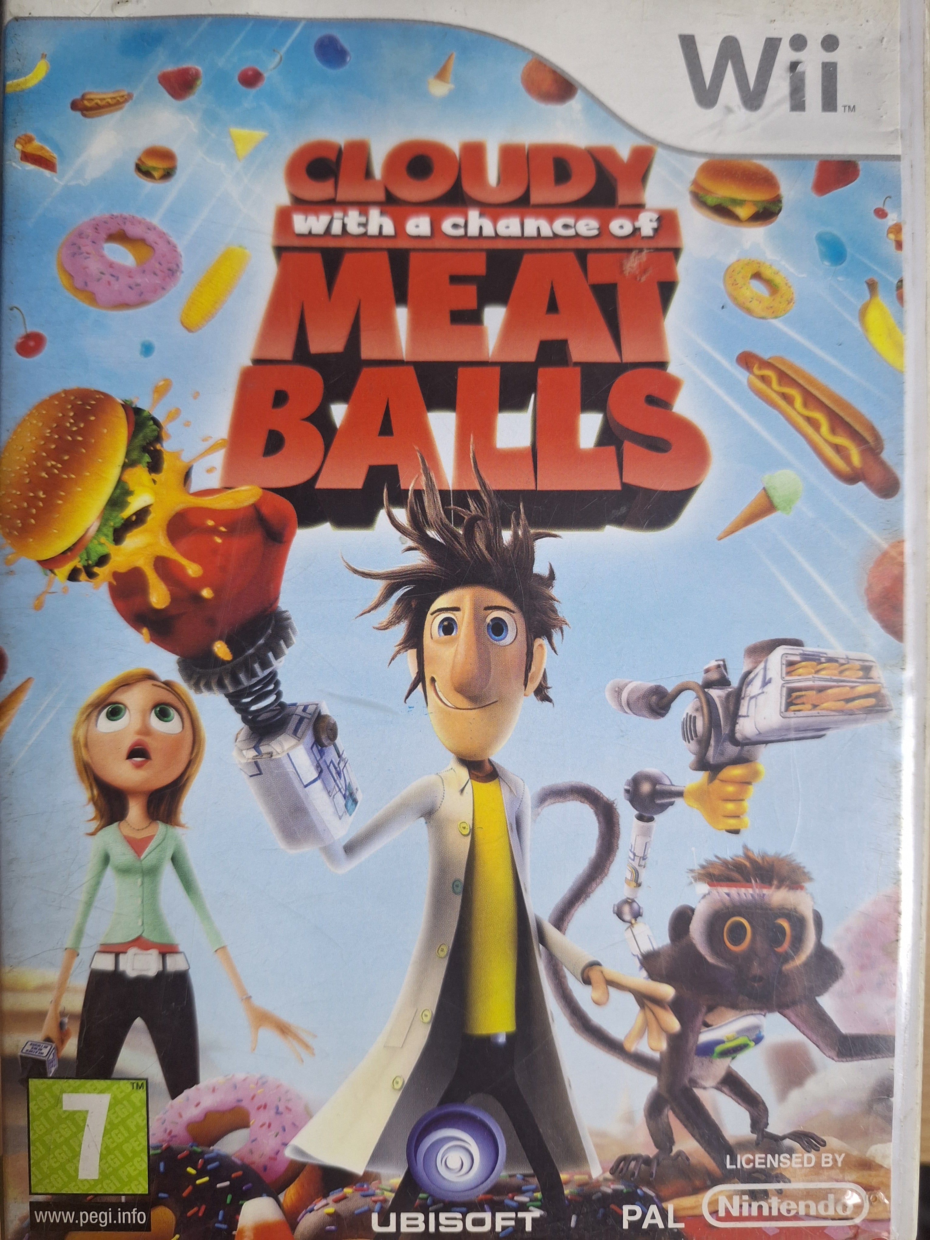 Cloudy with a chance of meatballs wii