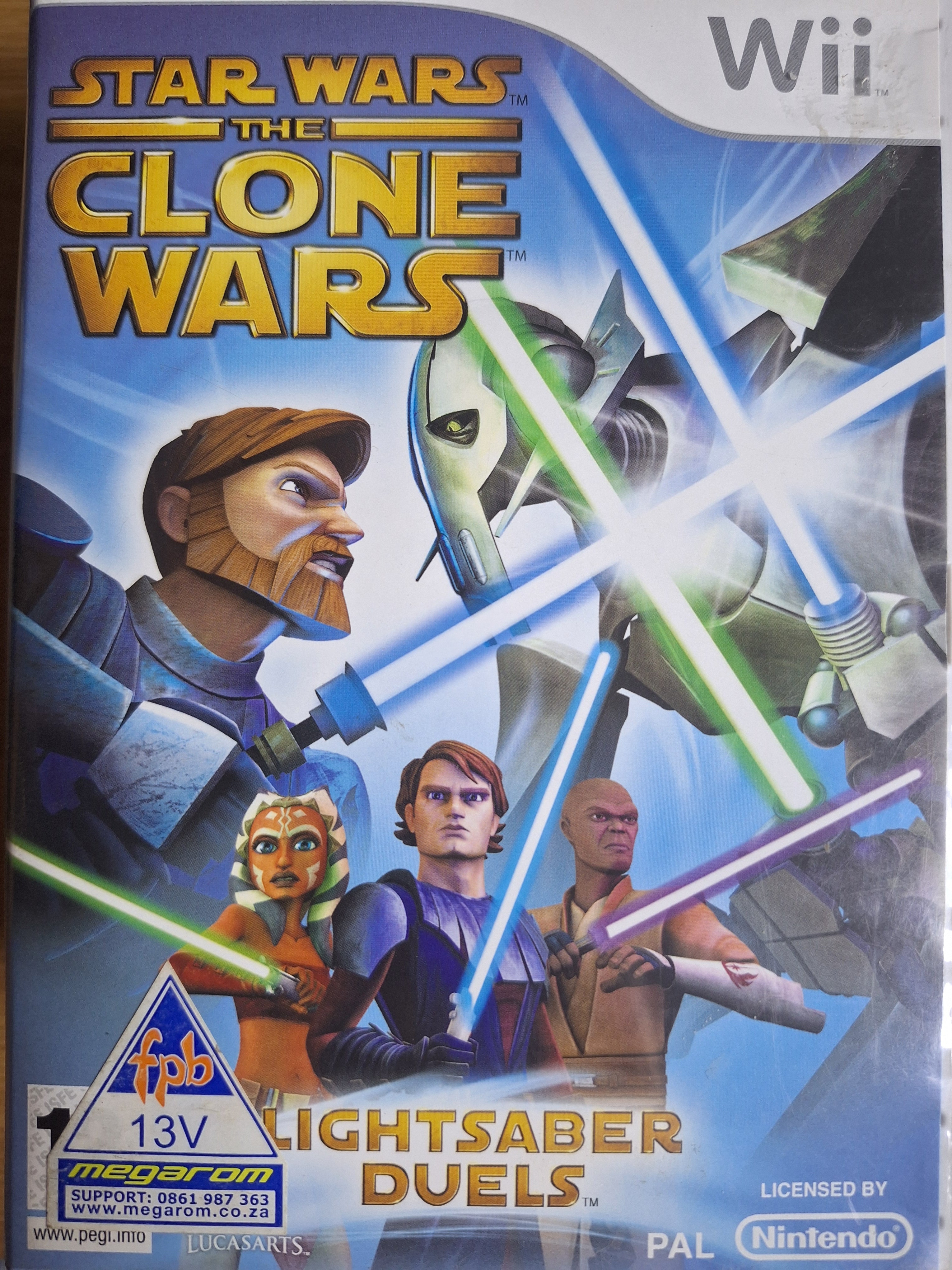 Star Wars the Clone Wars: Lightsaber Duels - Nintendo Wii