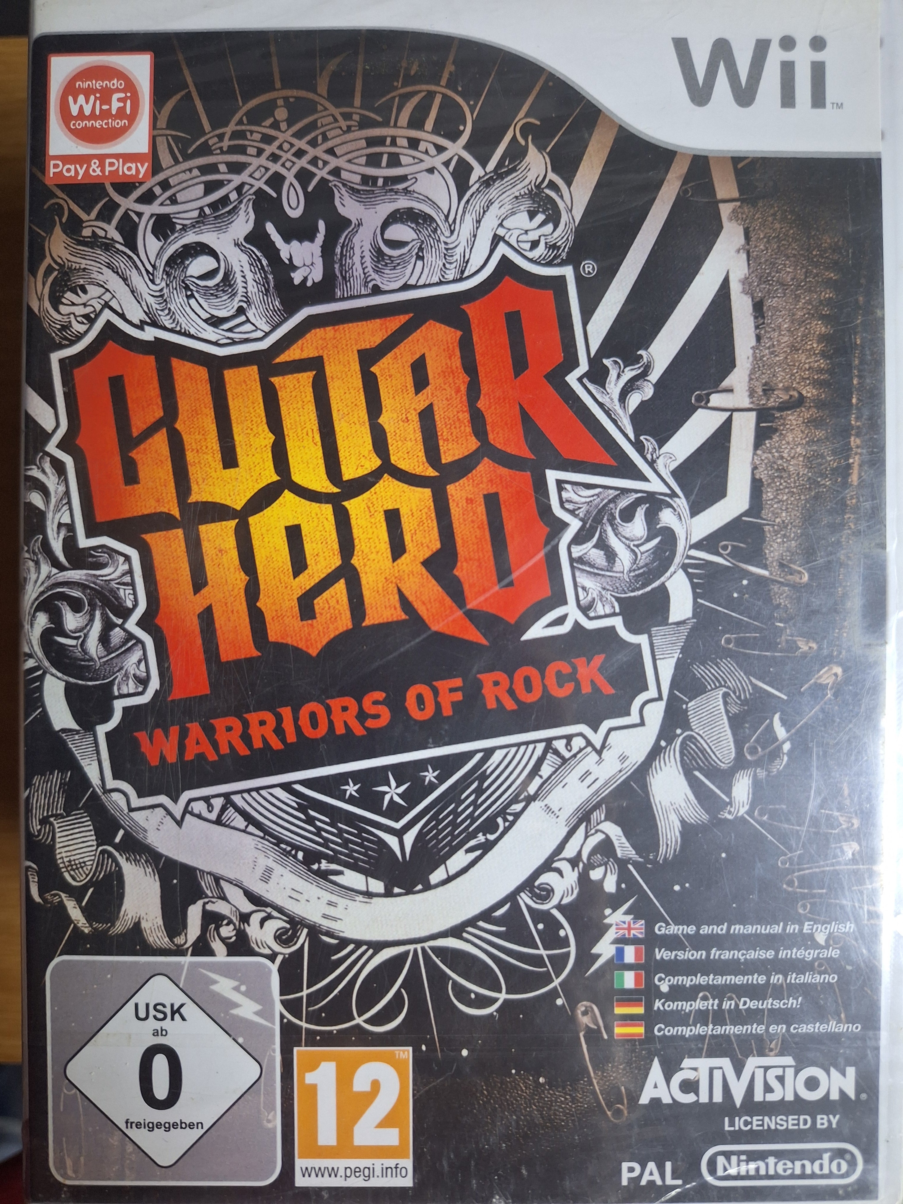 Guitar hero warriors of rock wii