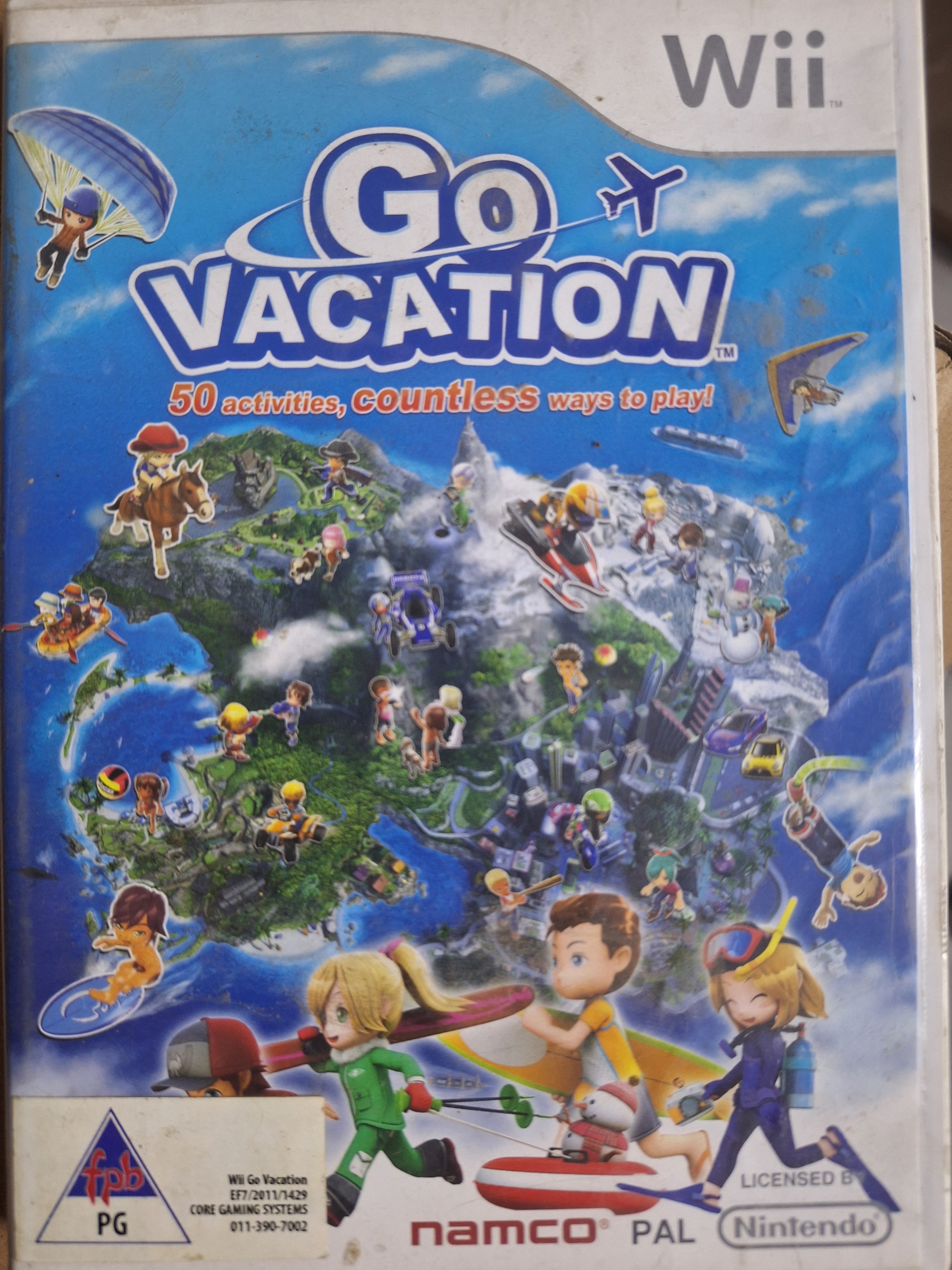 Go vacation wii