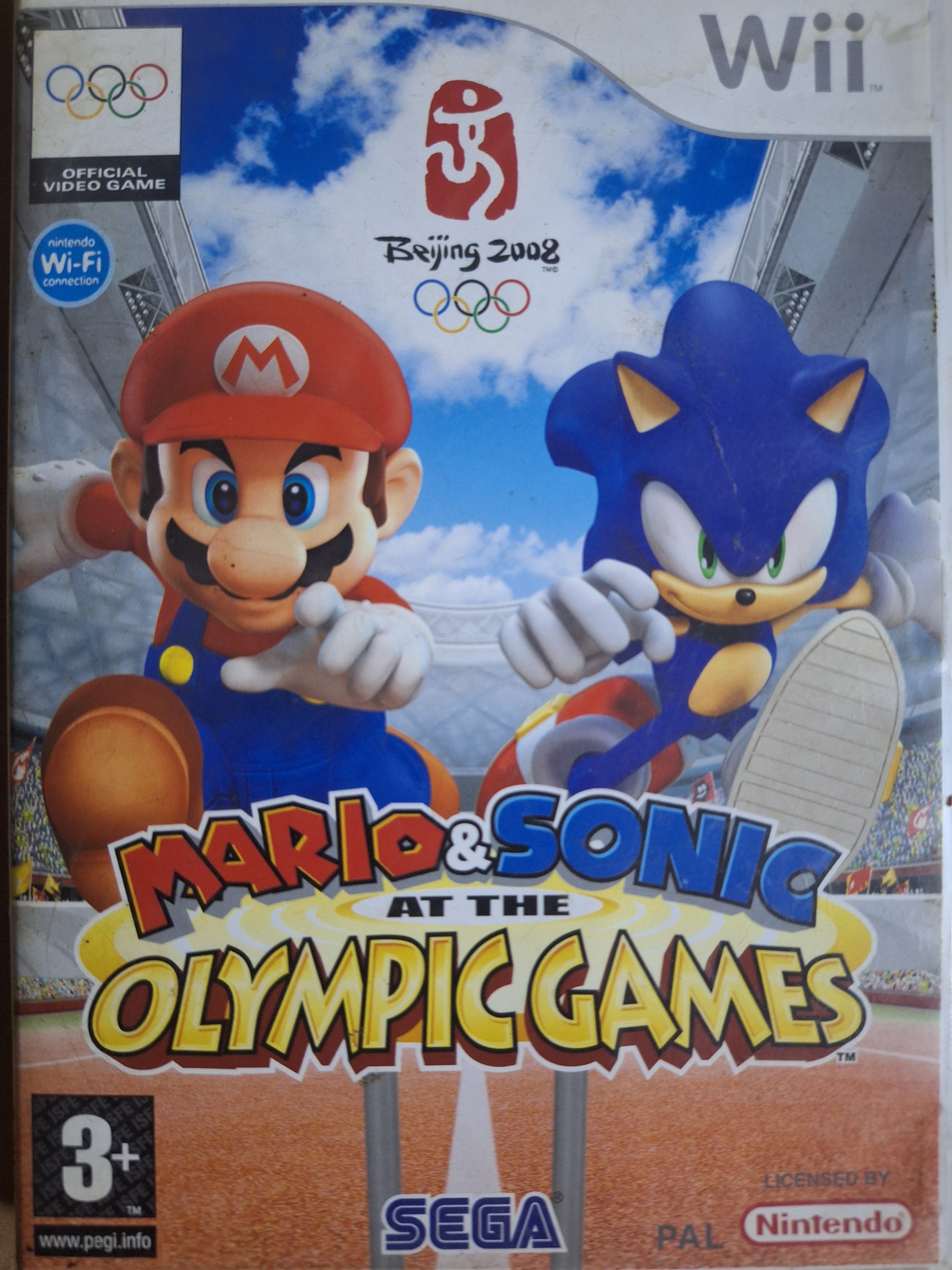 Mario and sonic at the olympic games wii