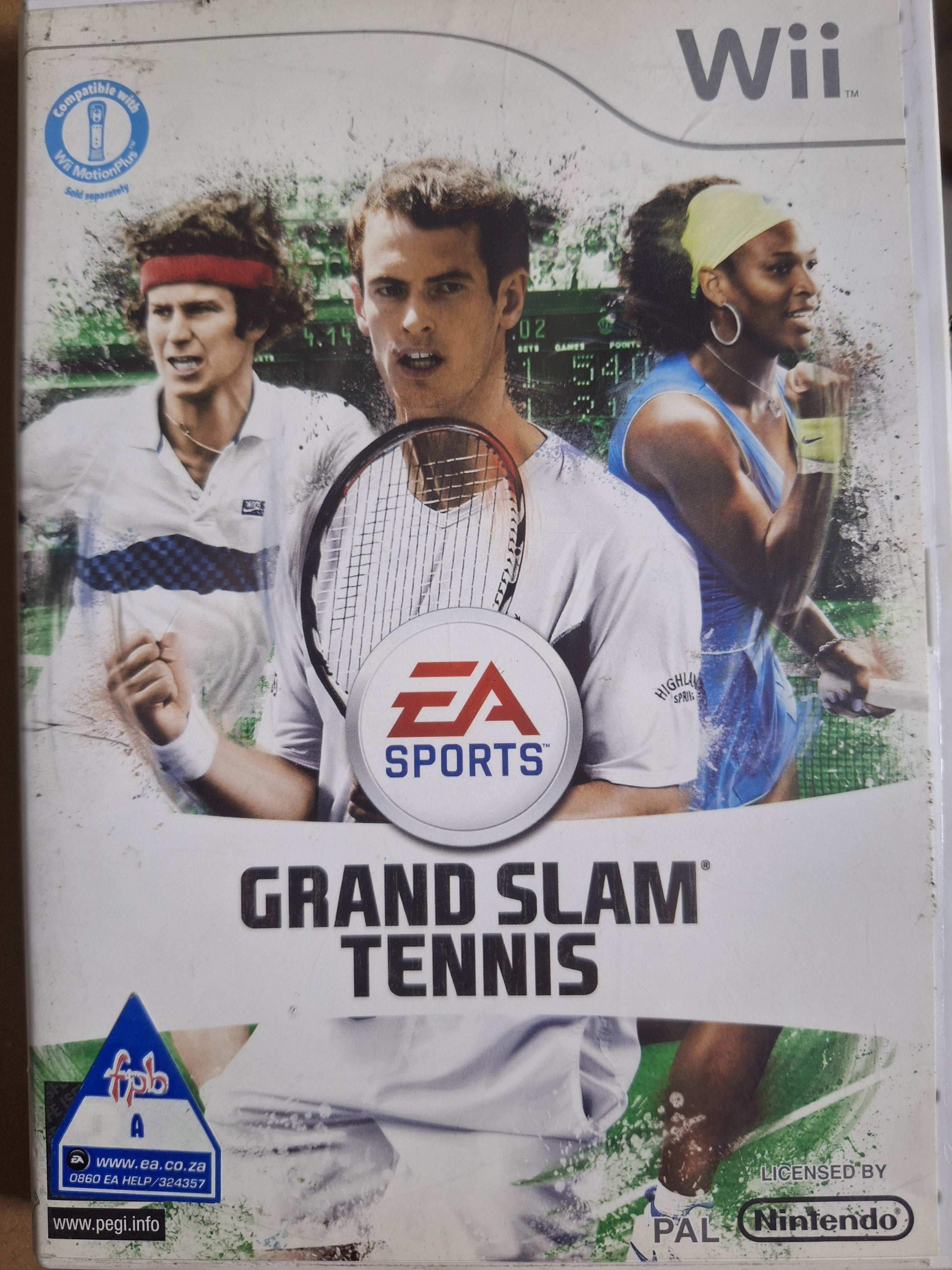 Grand Slam tennis wii