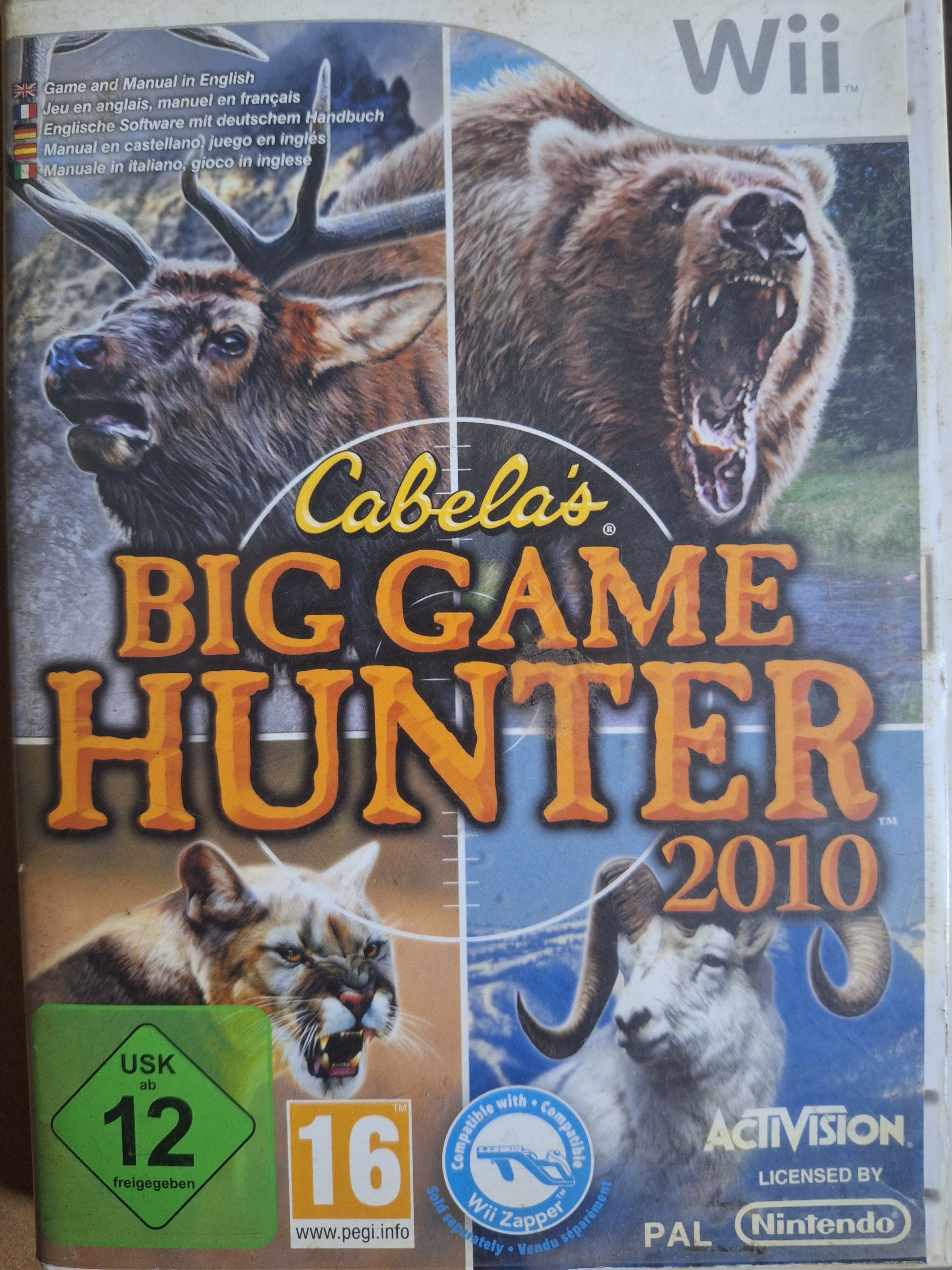 Cabela's Big Game Hunter 2010 - Nintendo Wii (Game Only)