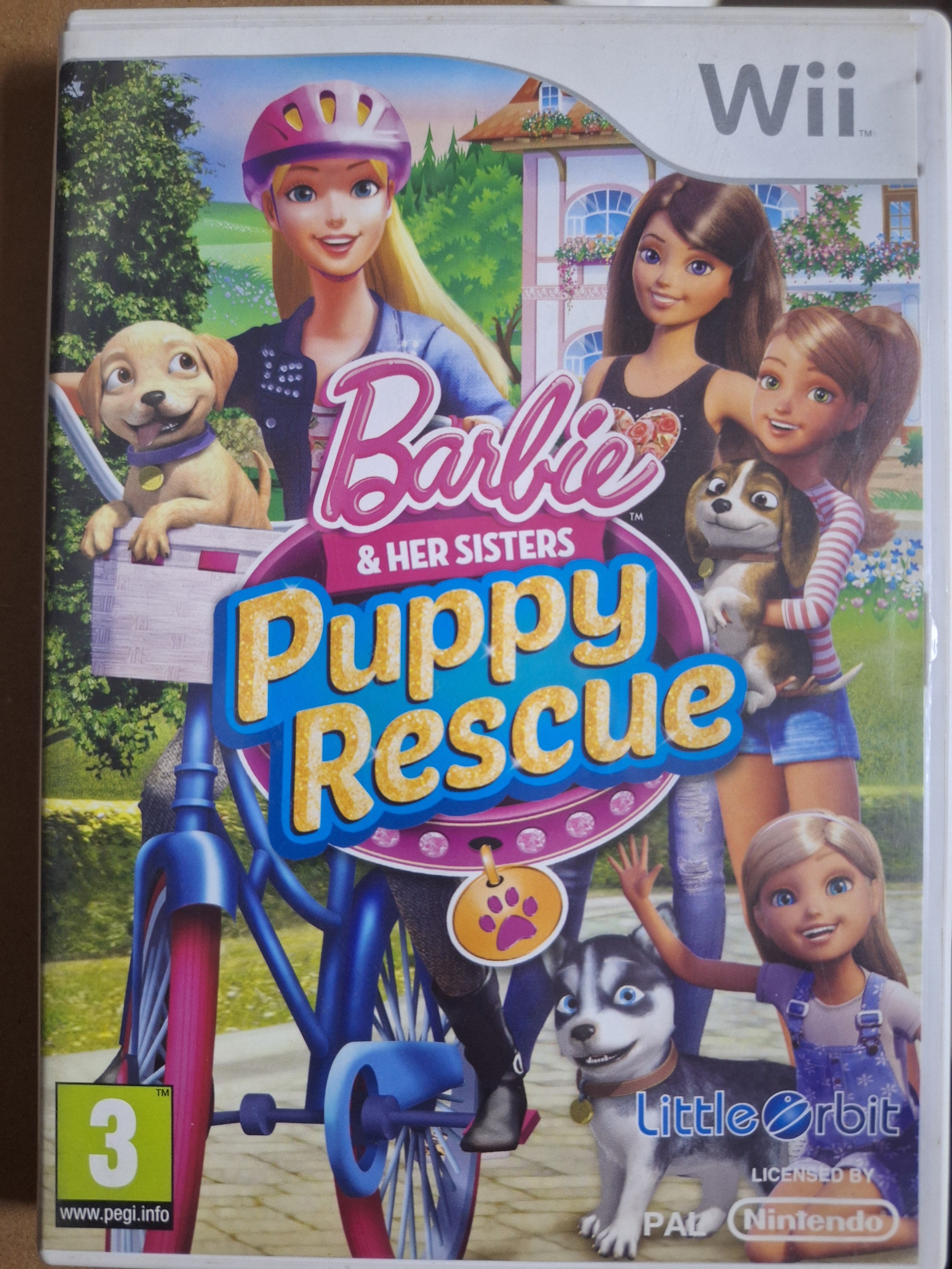 Barbie and Her Sisters: Puppy Rescue - Wii