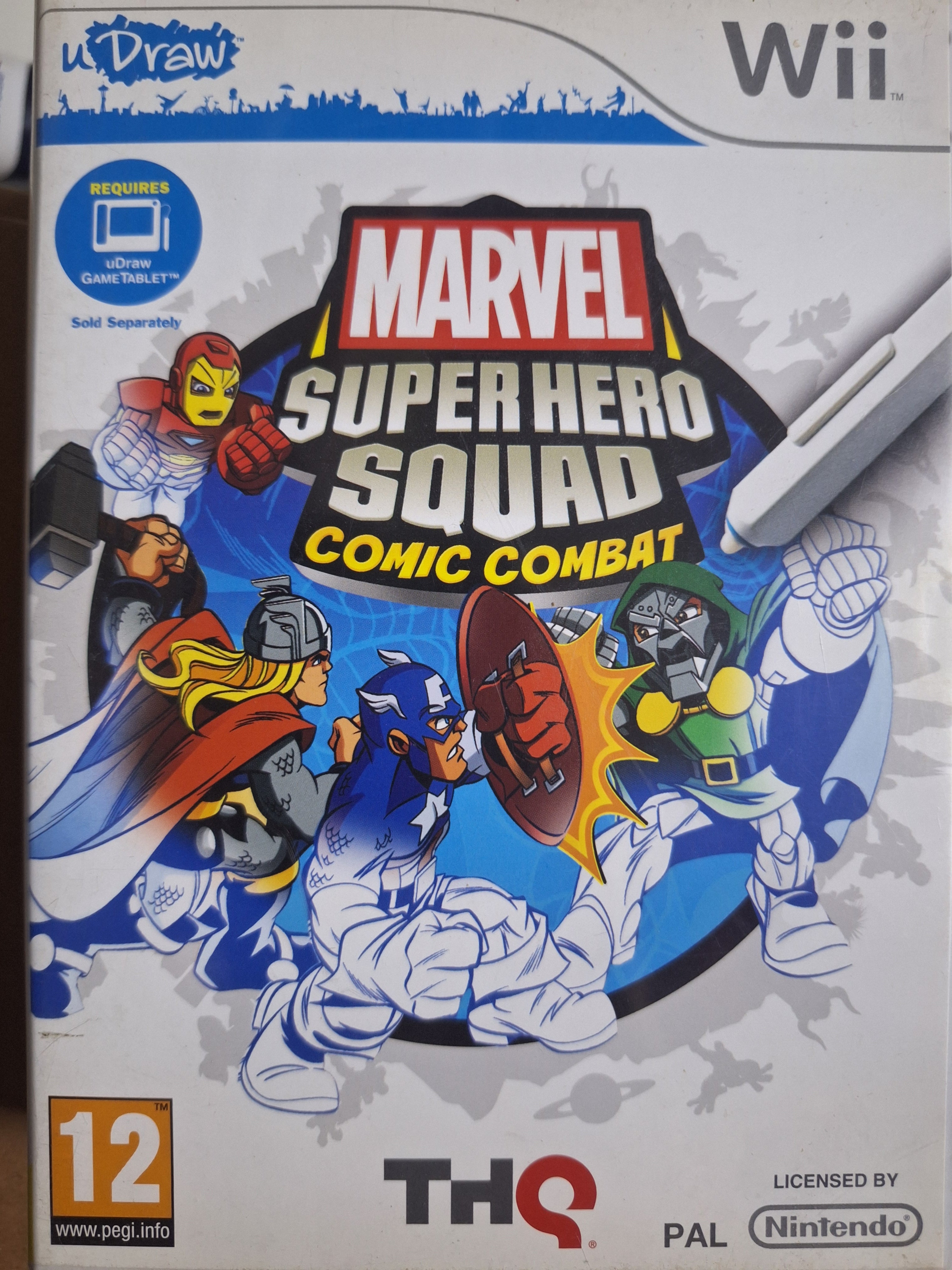Marvel: Super Hero Squad - Comic Combat [uDraw] Wii