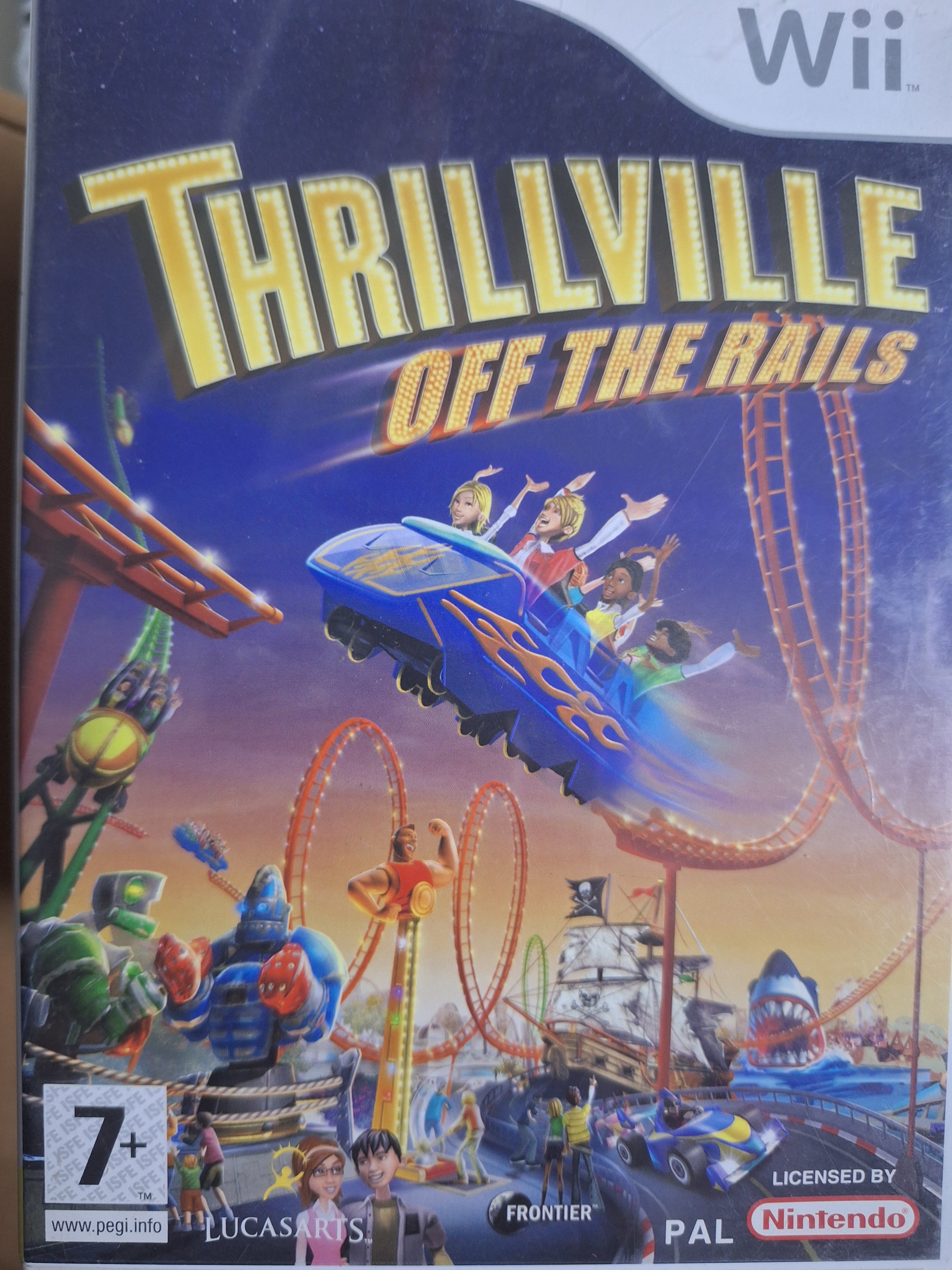 Thrillville off the rails wii