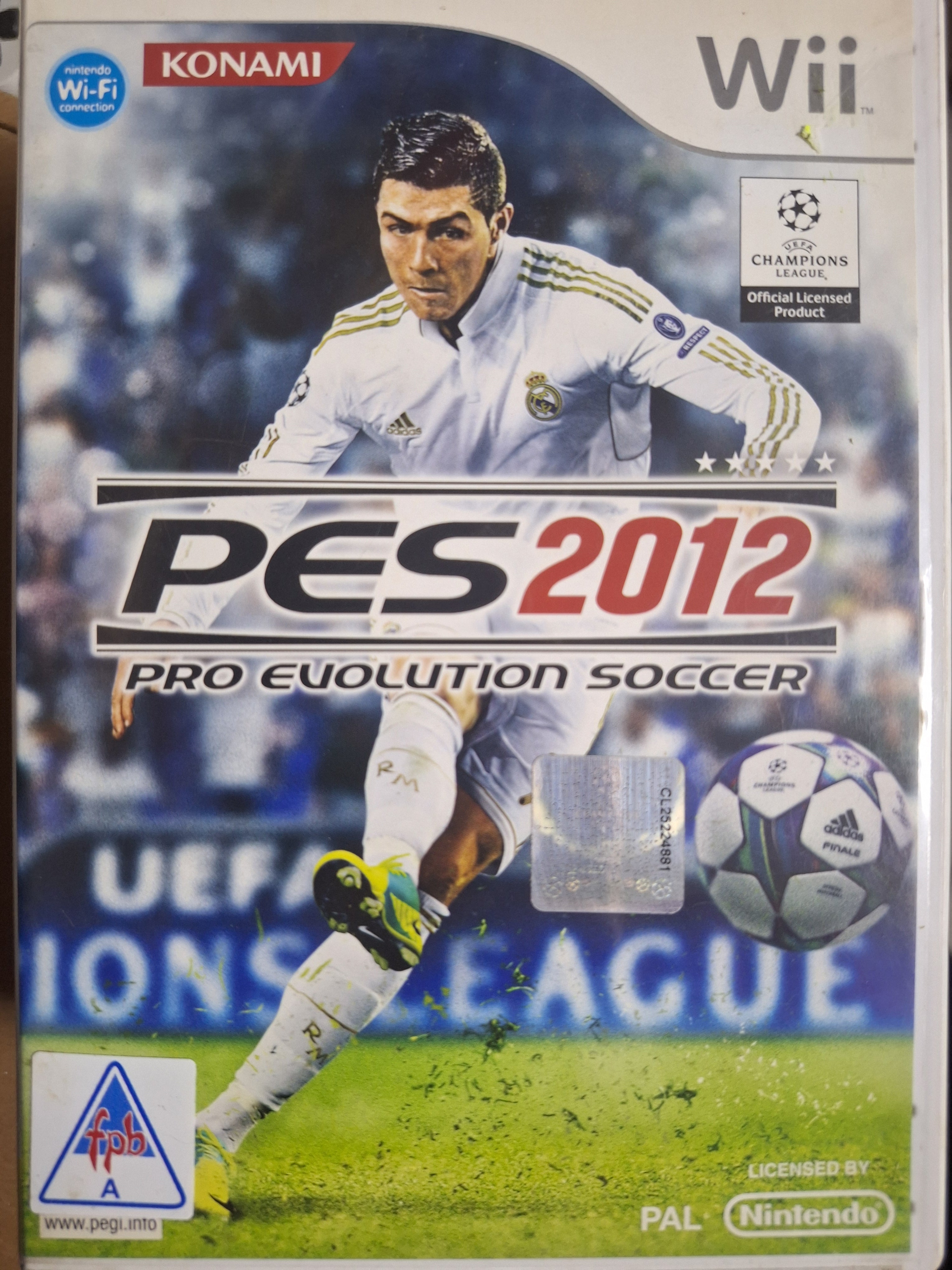 Pro Evolution Soccer 2012 Wii