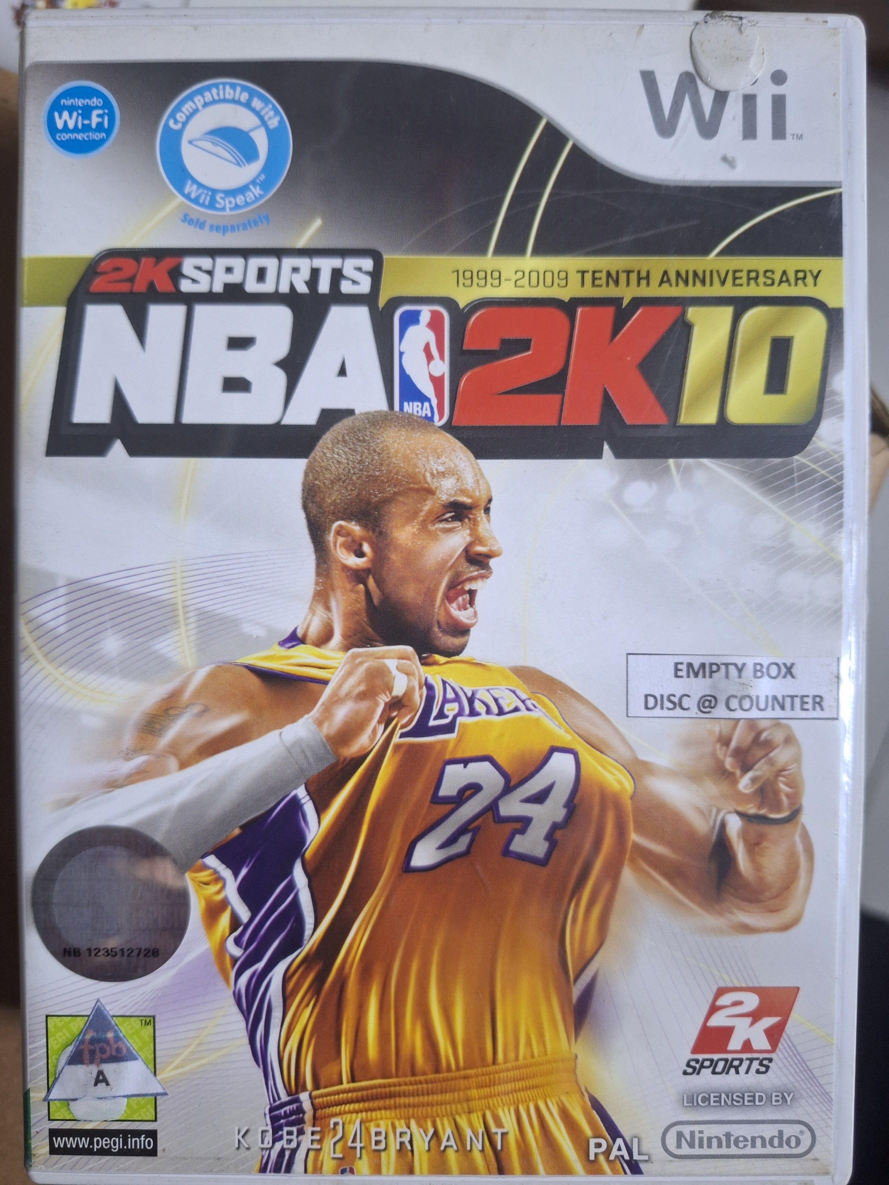 NBA 2K10 - Nintendo Wii