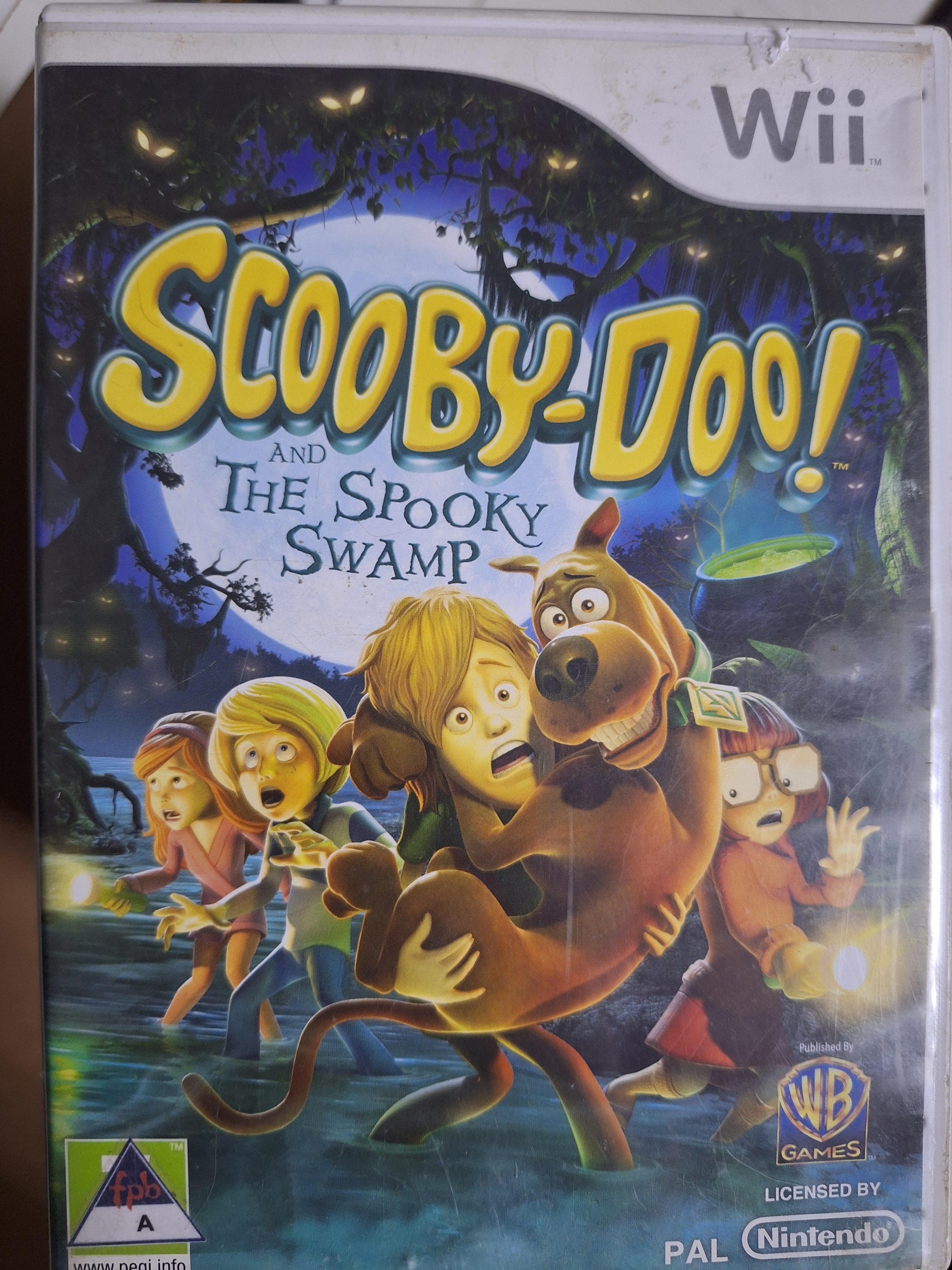 Scooby doo and the spooky swamp wii