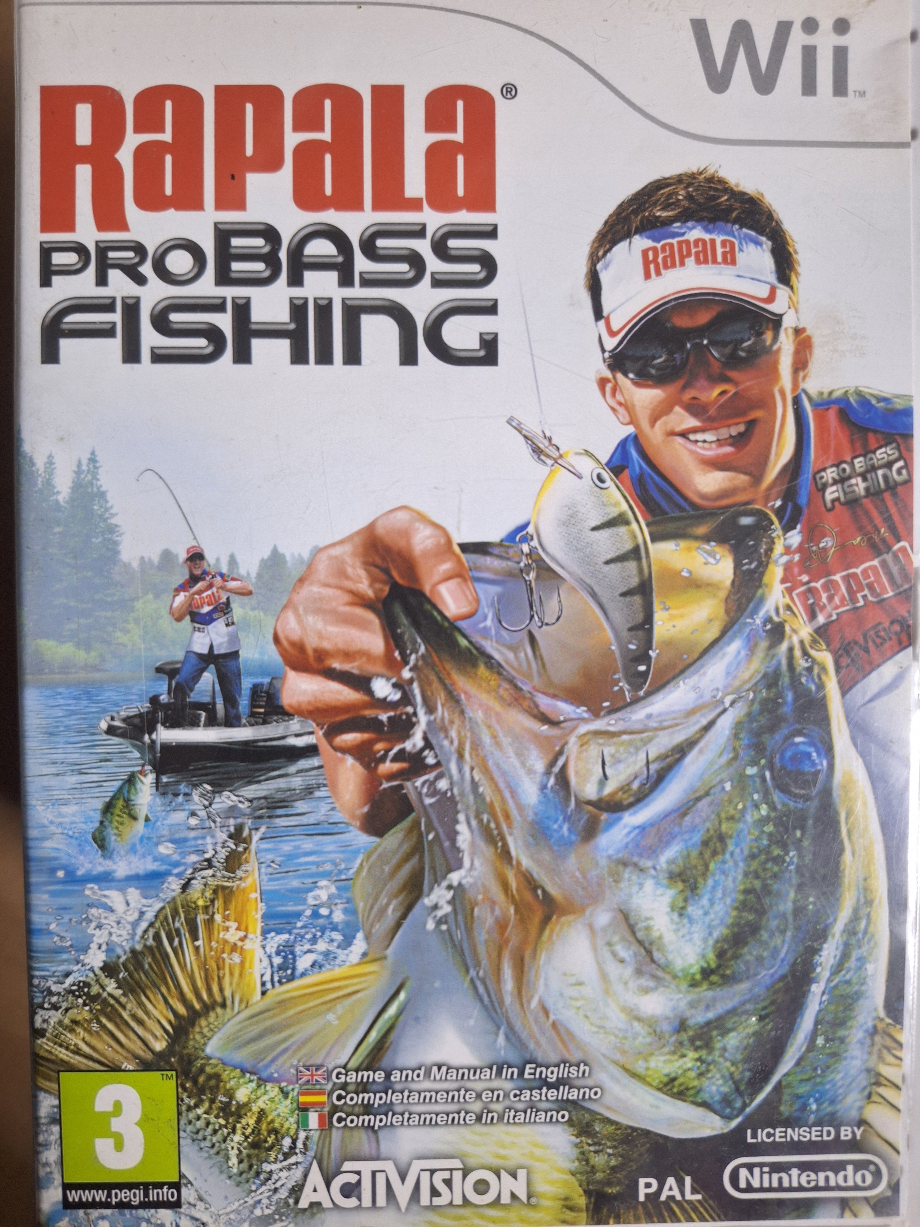 Rapala Pro bass fishing wii