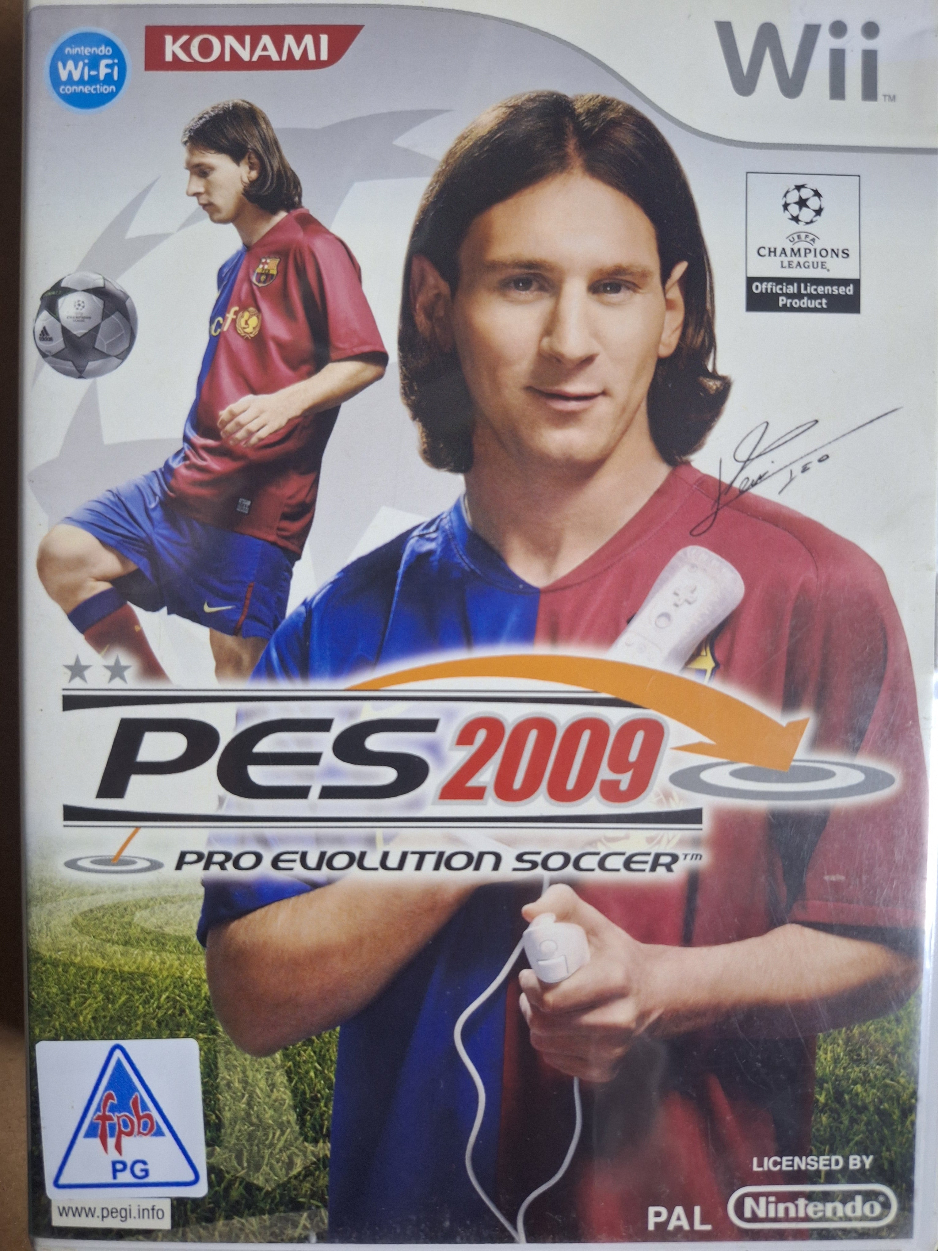 Pro Evolution Soccer 2009 Wii