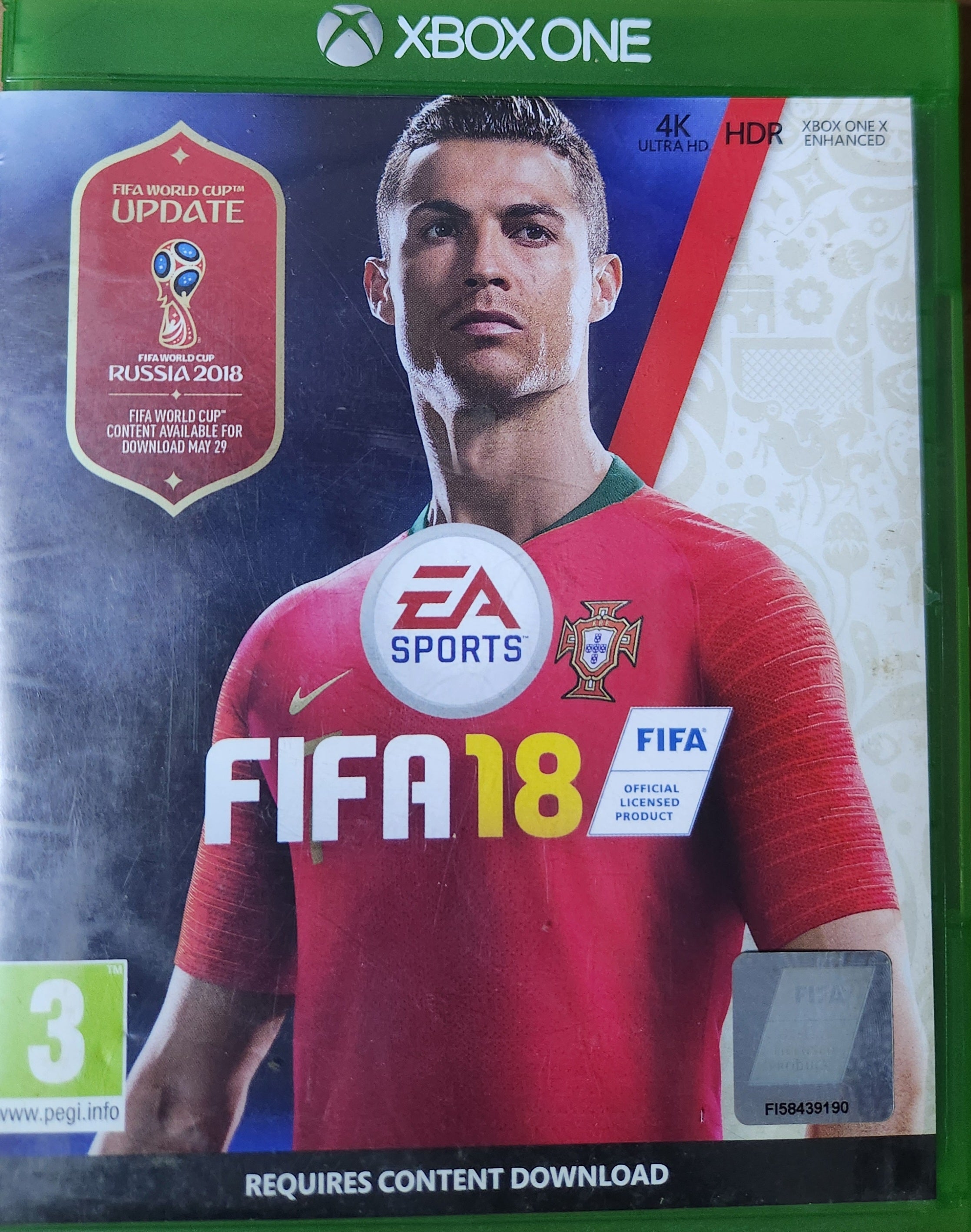 Fifa 18 xbox one