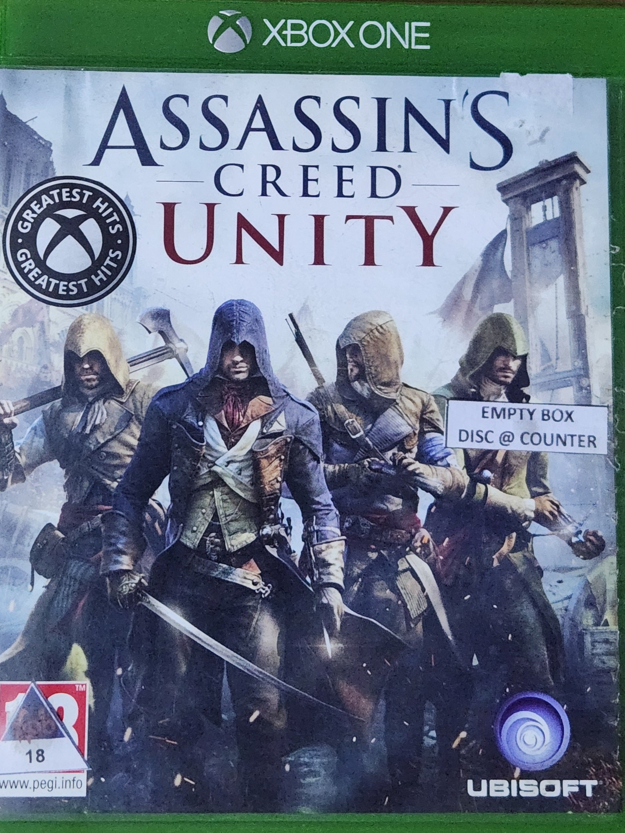 Assassins Creed Unity xbox one