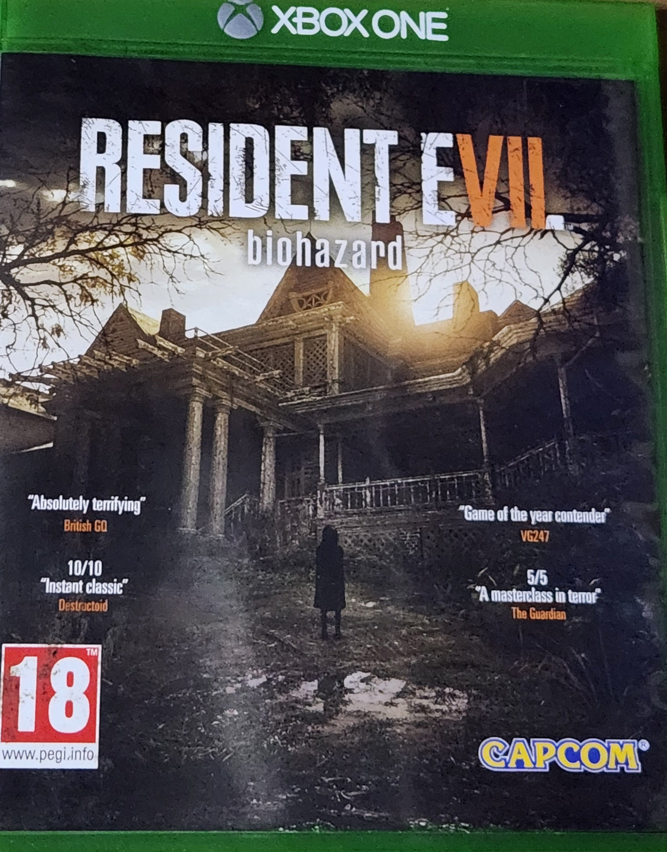 Resident evil Biohazard xbox one