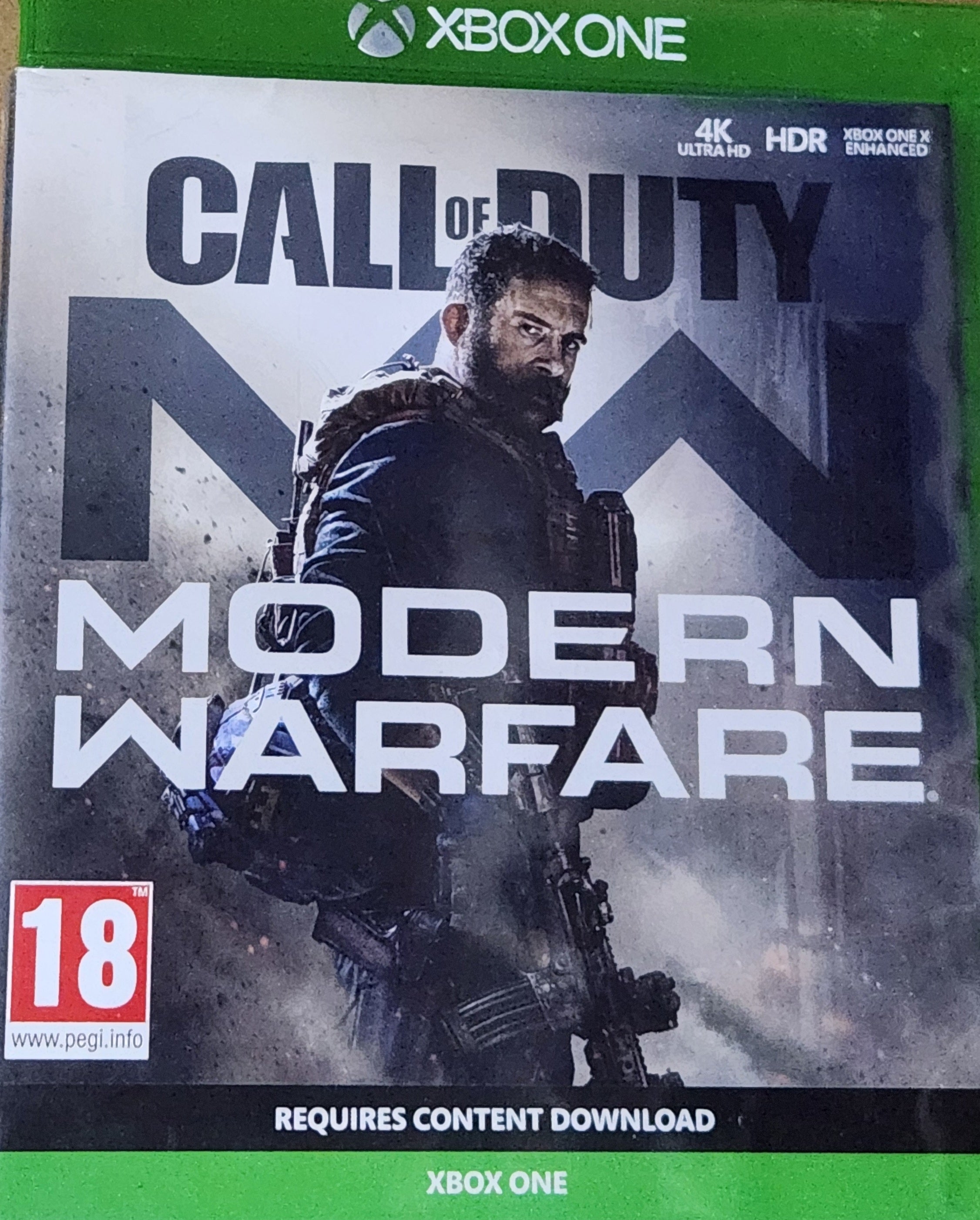 Call of duty Modern Warfare xbox one