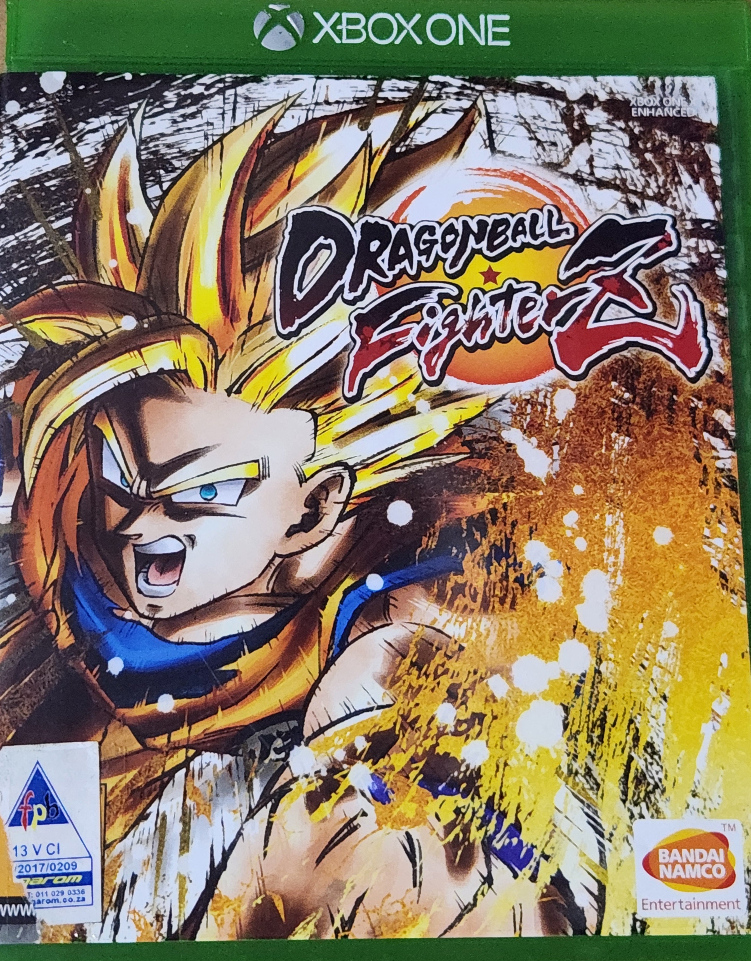Dragon Ball Fighterz xbox one