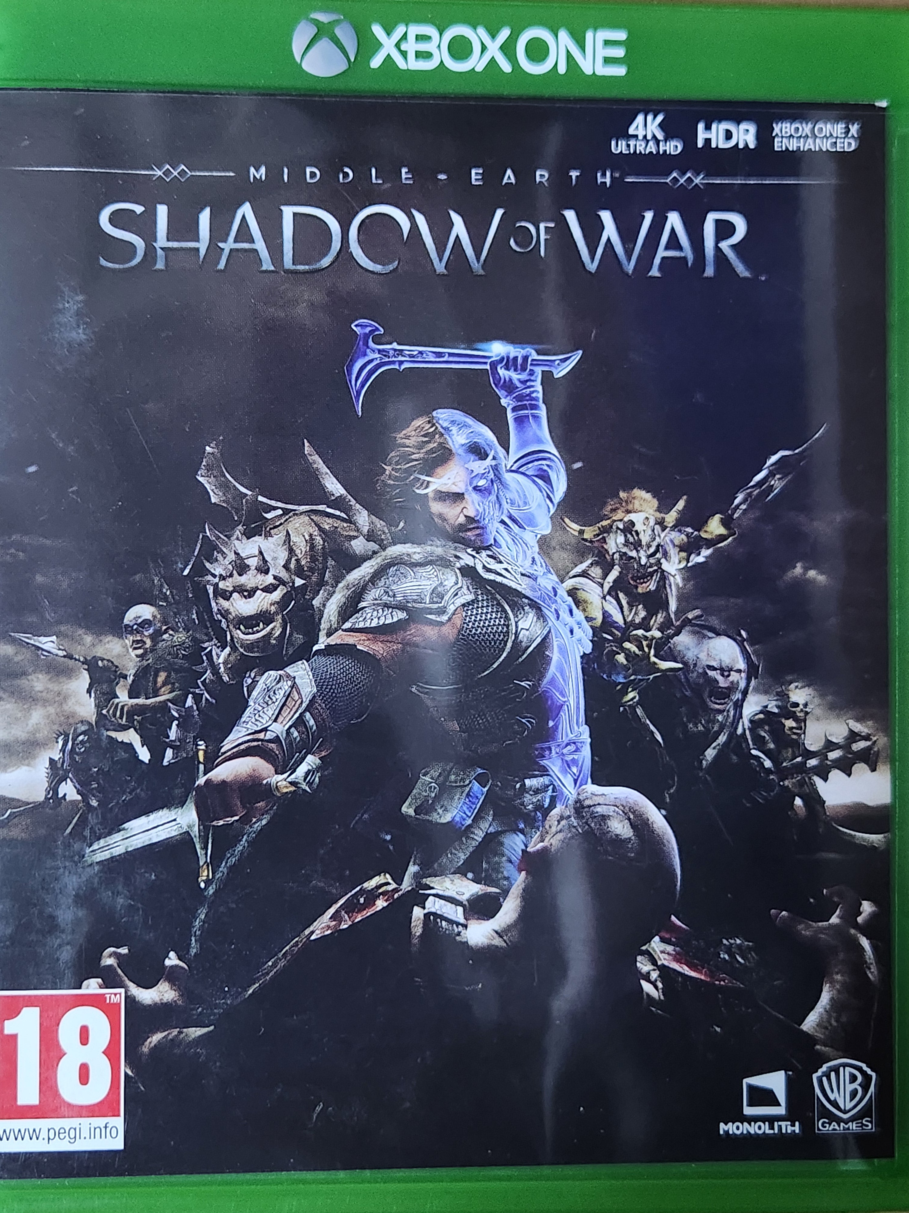 Shadow of war middle earth xbox one