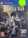 Judgment Ps4