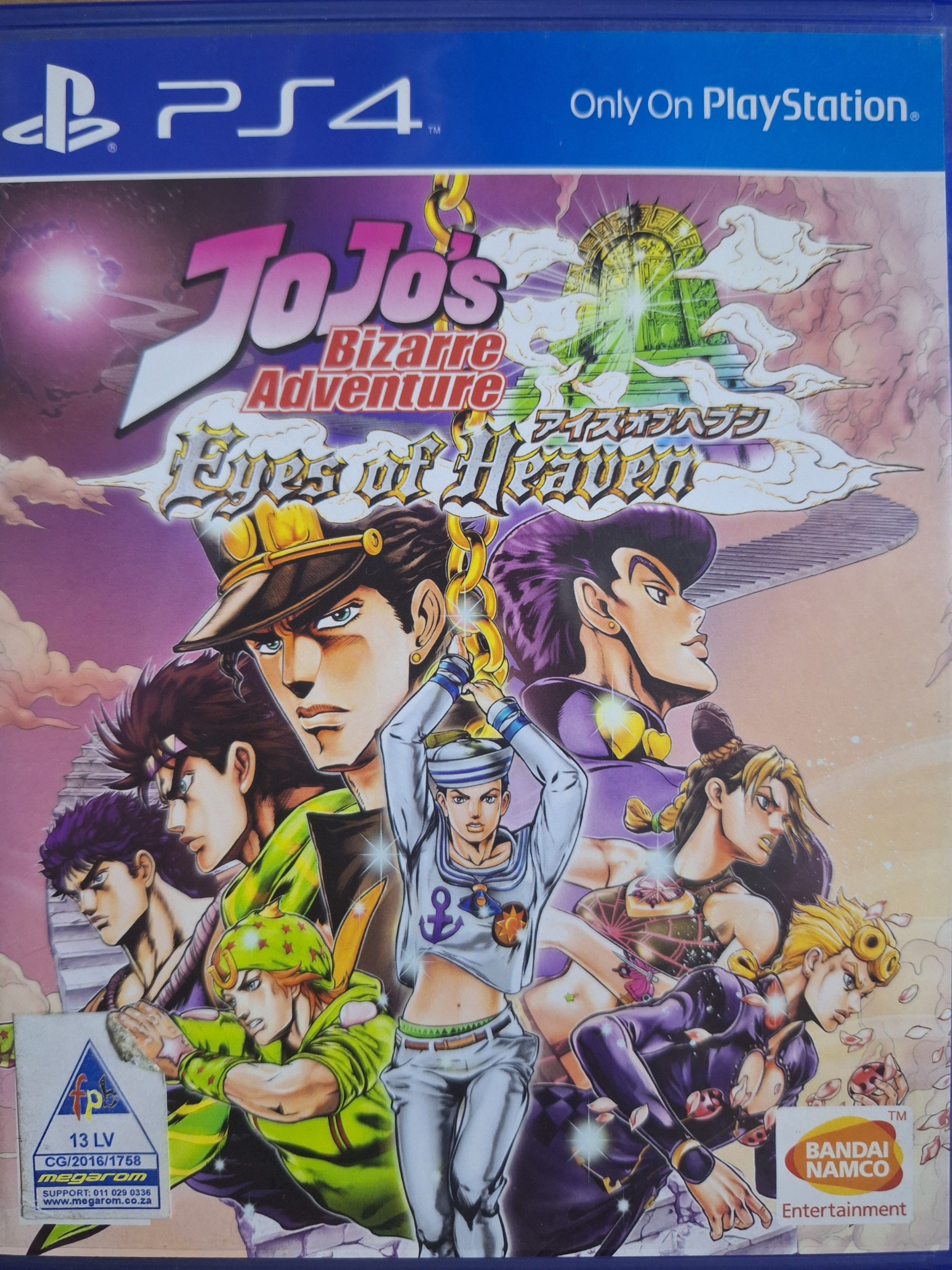 Jojo's Bizarre Adventures: Eyes Of Heaven (PS4)