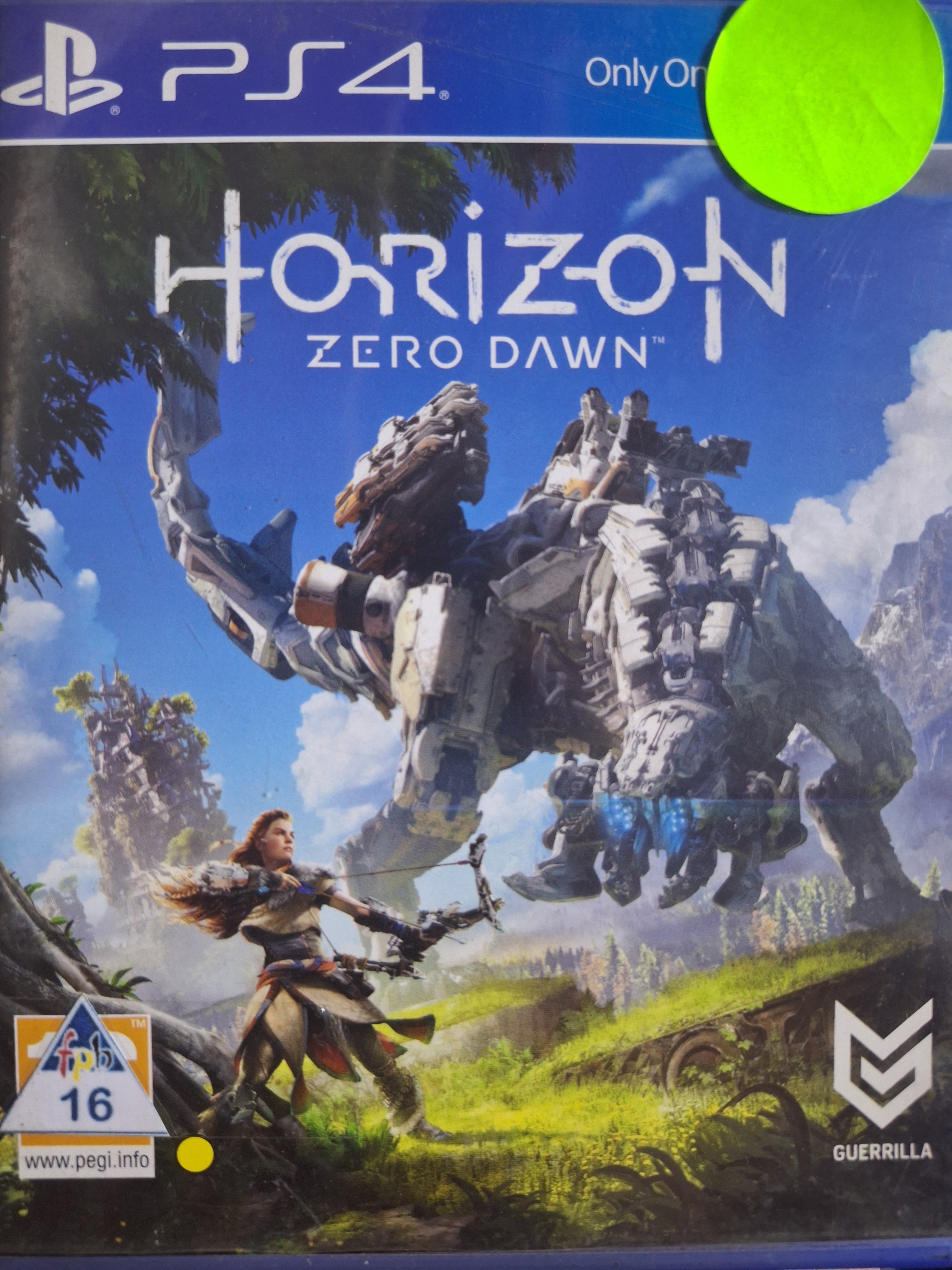 Horizon zero dawn ps4
