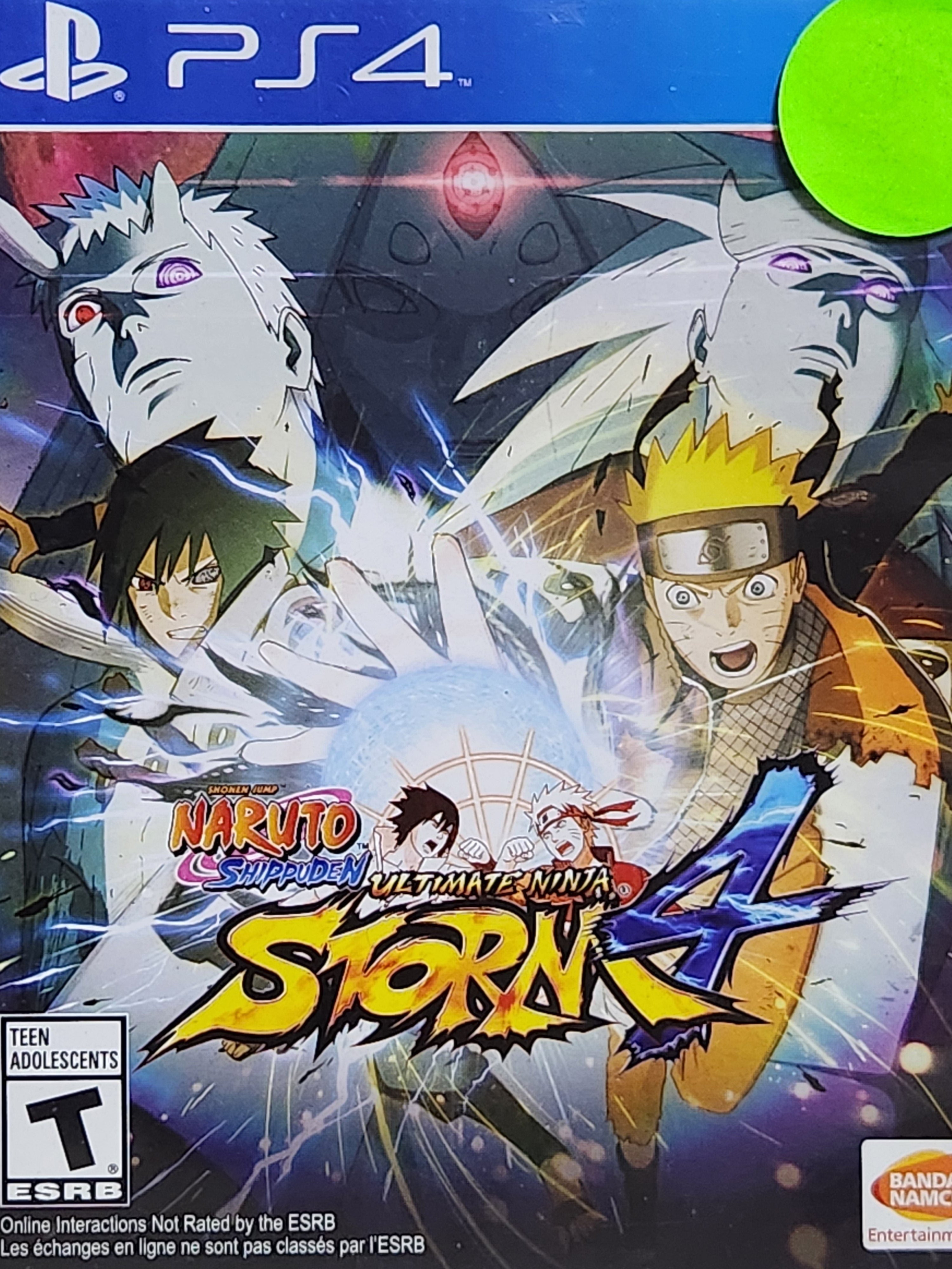 Naruto shippuden ultimate ninja storm 4 ps4