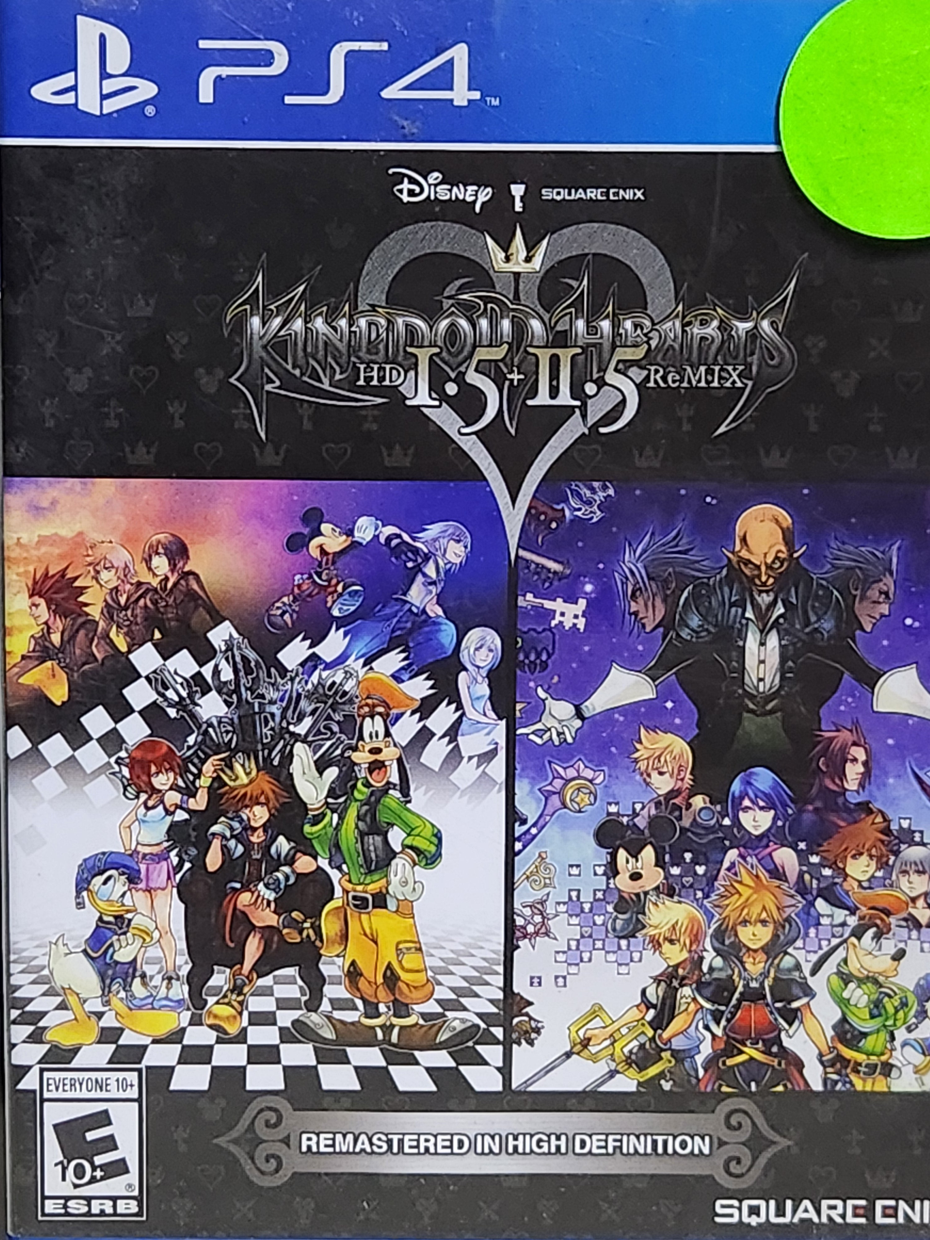 Kingdom Hearts HD 1.5 + 2.5 ReMIX collection Ps4