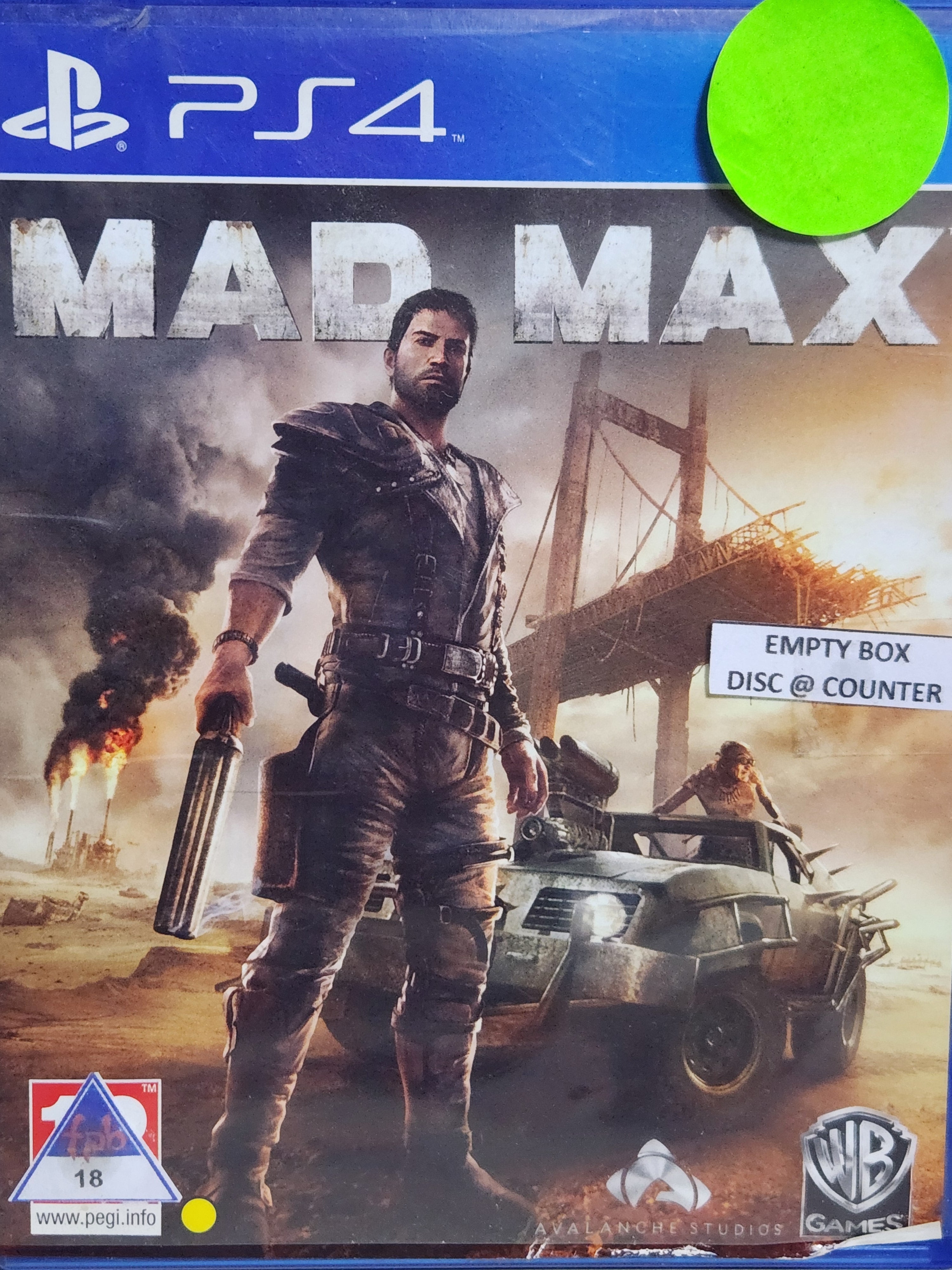 Mad Max Ps4