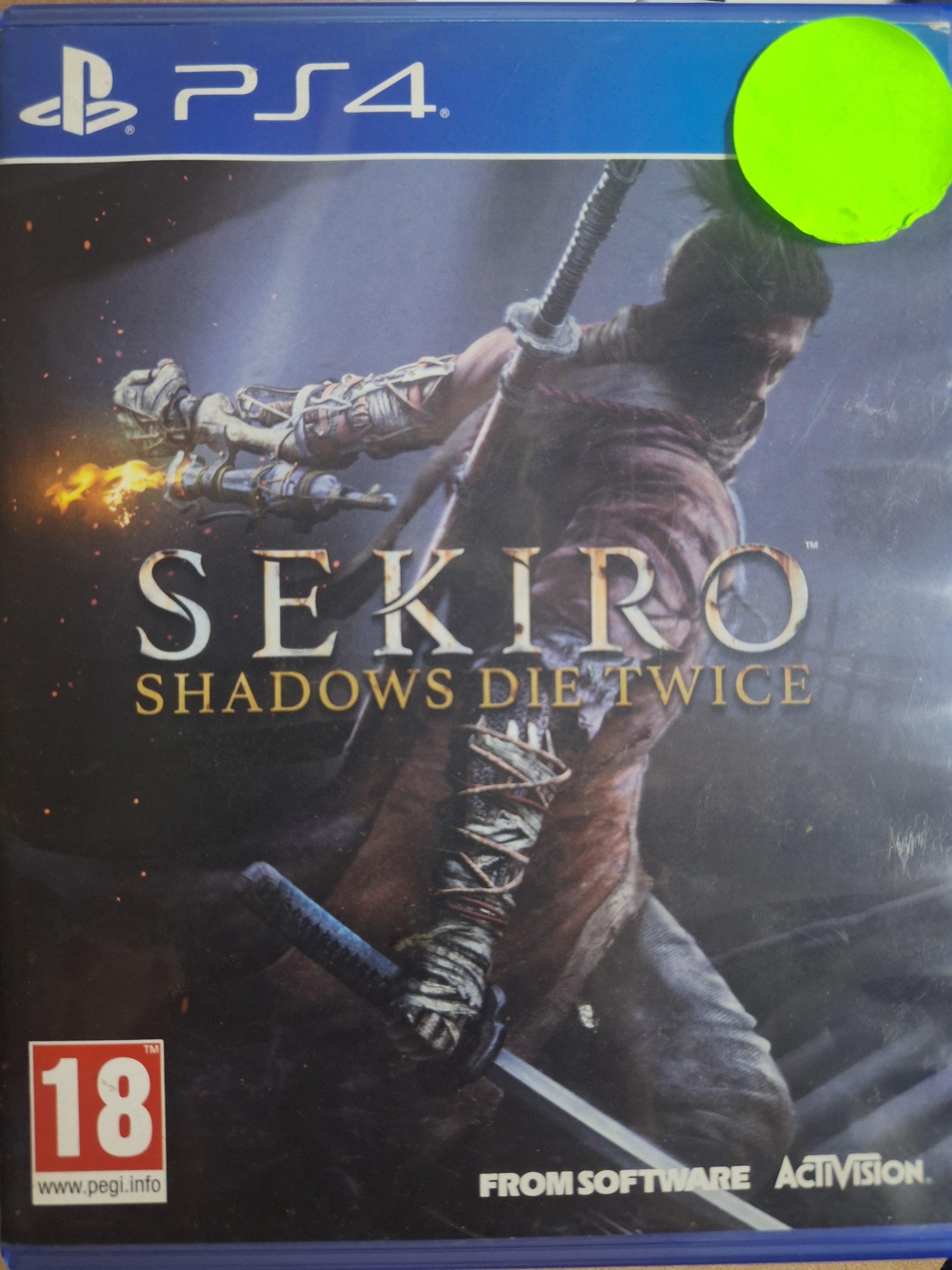 Sekiro Shadows die Twice ps4