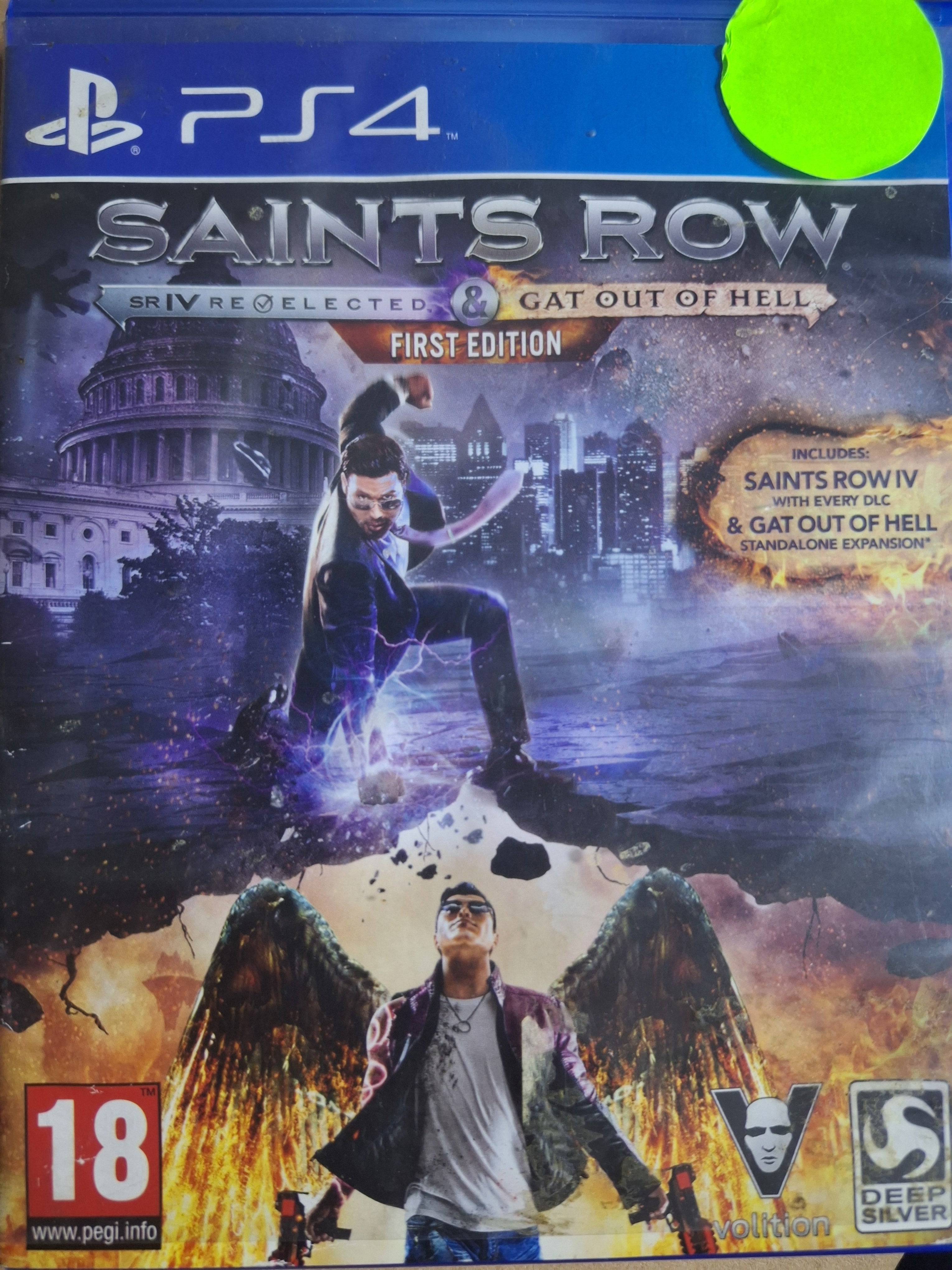 Saints Row IV: Re-Elected & Gat out of Hell Ps4