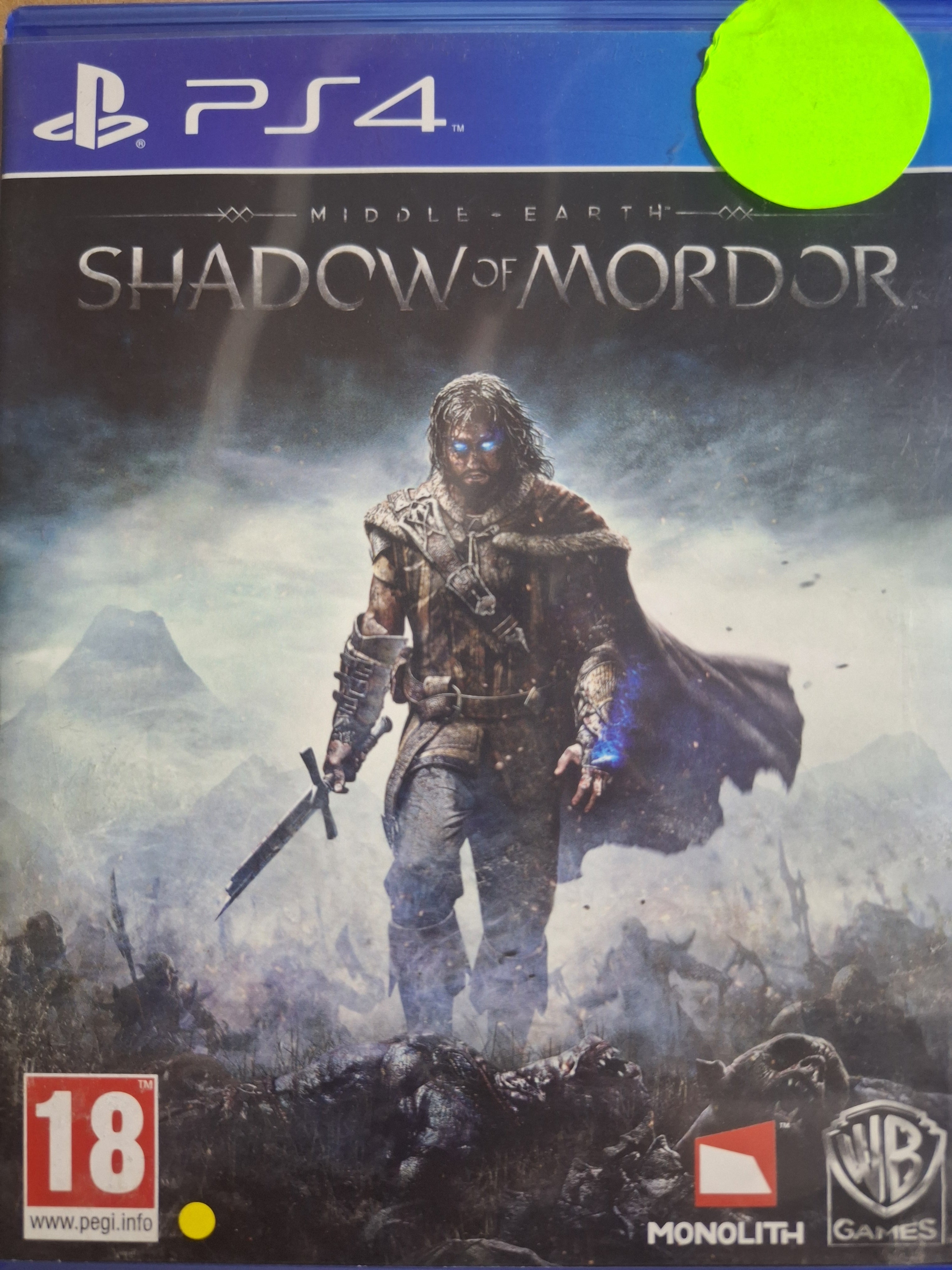 Middle-earth: Shadow of Mordor Ps4