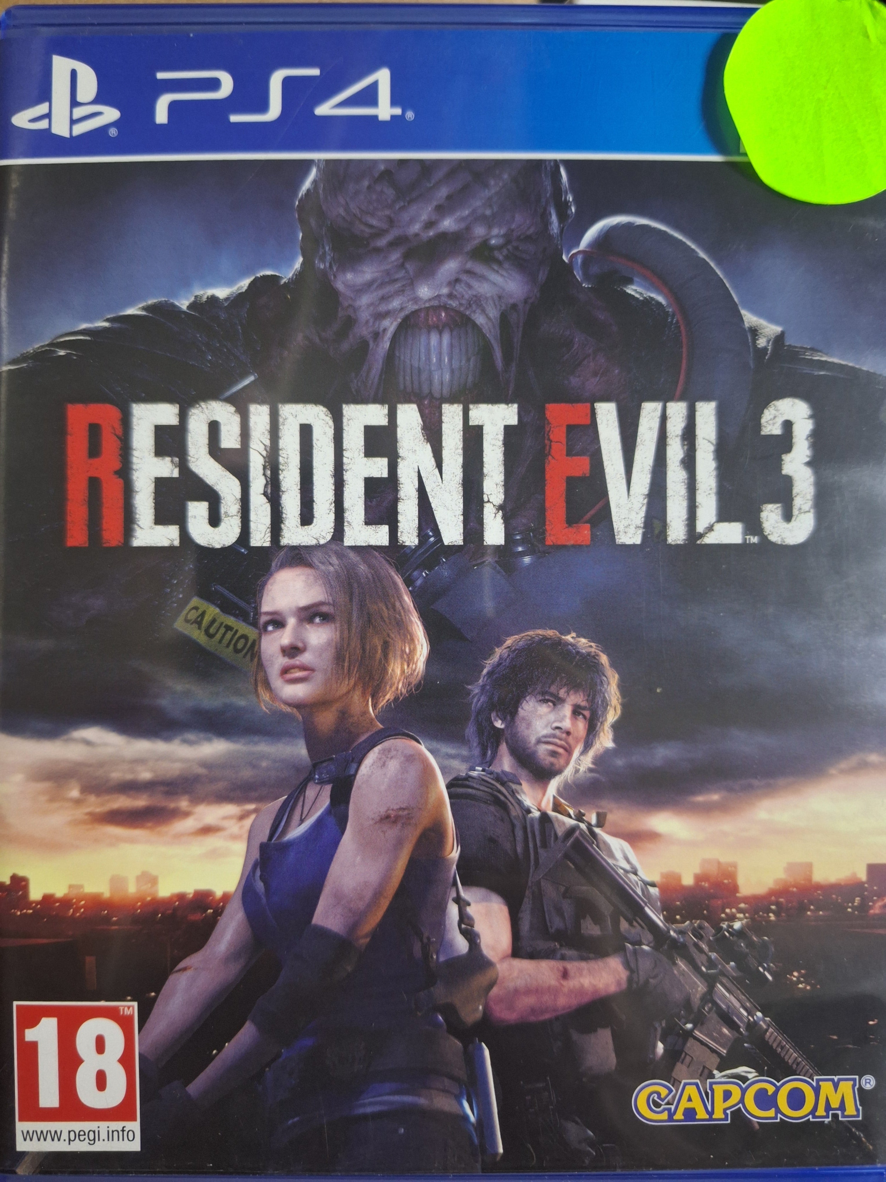 Resident Evil 3: Remake PS4