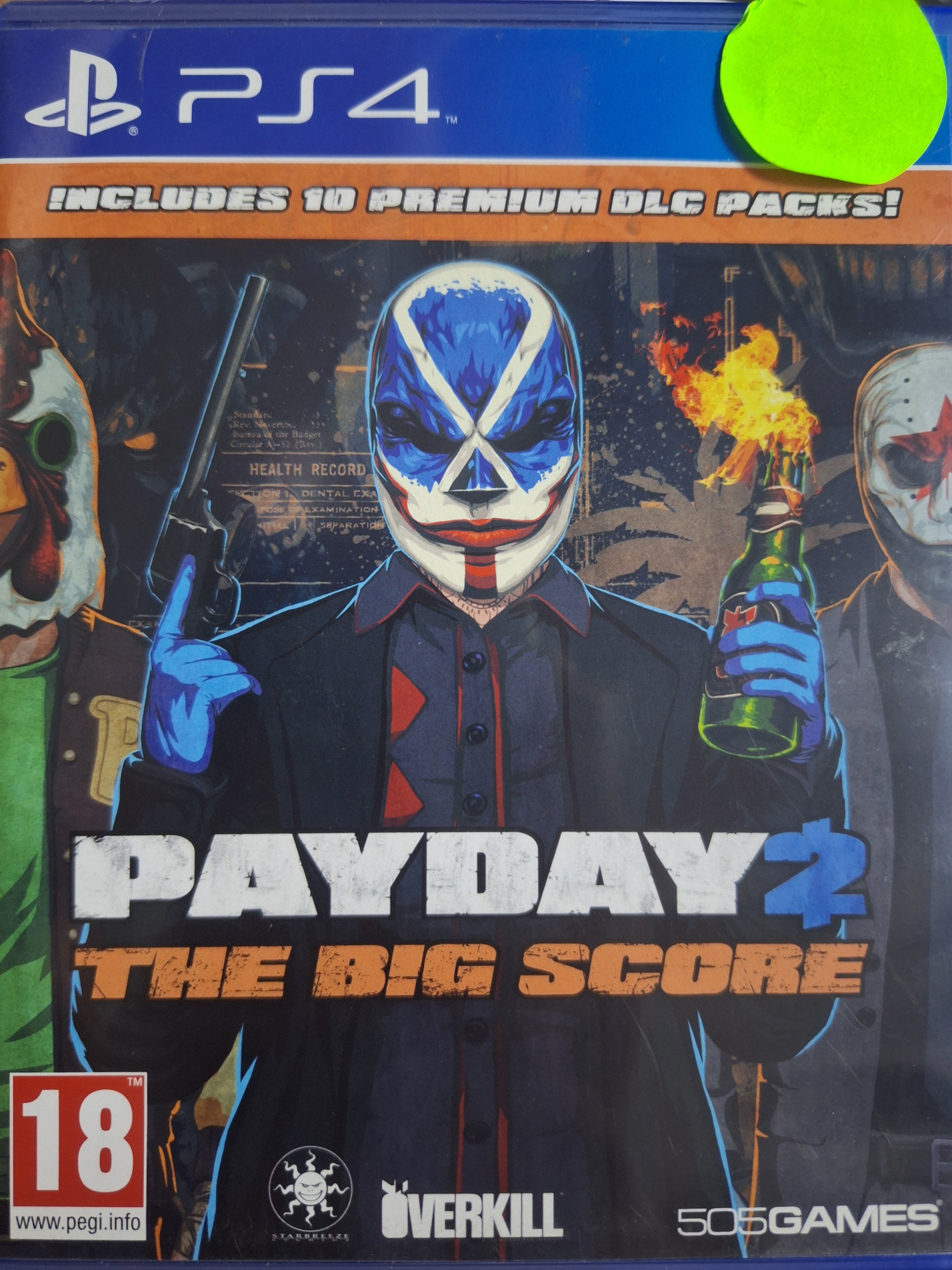 Payday 2 The big score Ps4