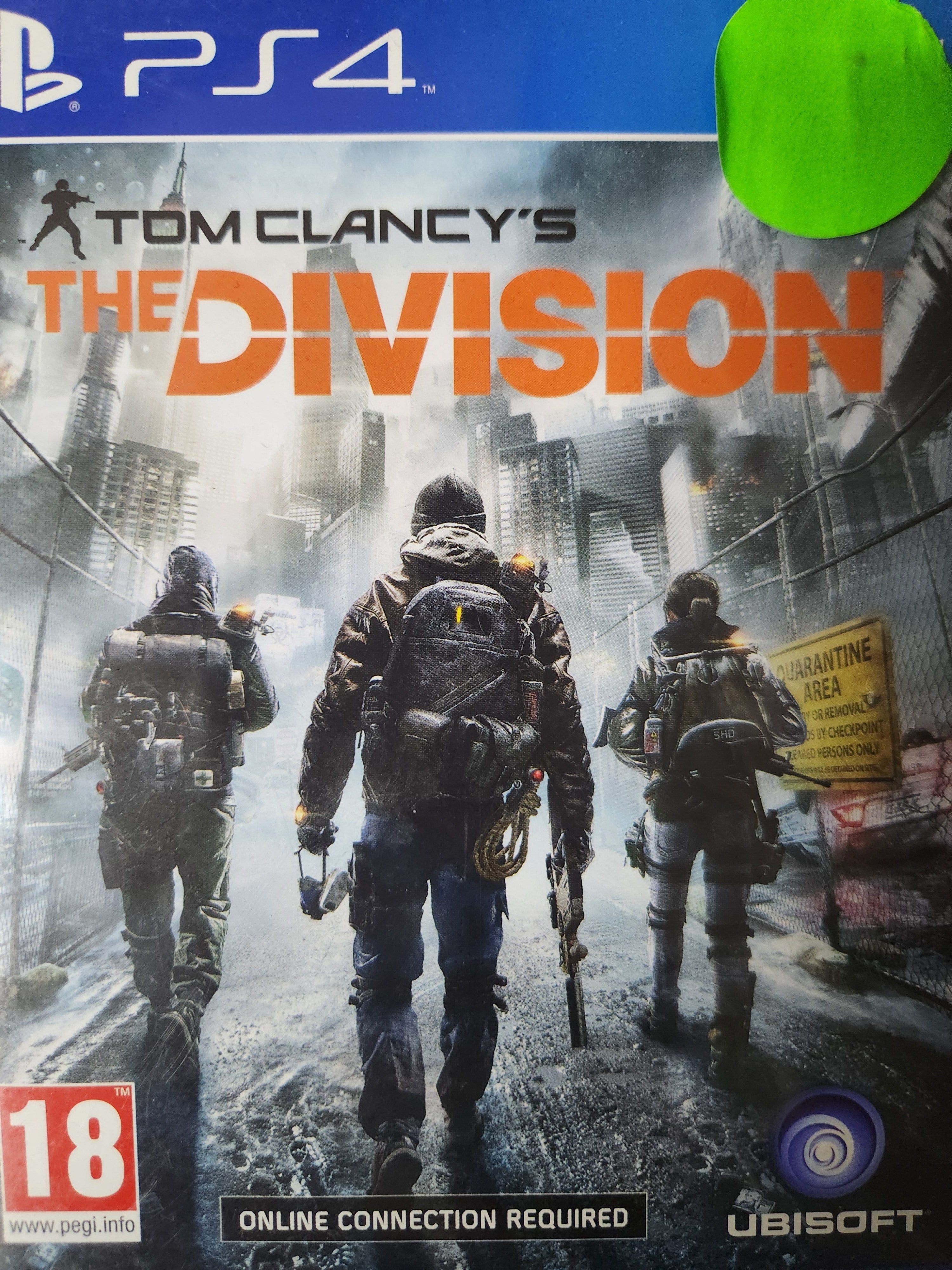 Tom clancy's the division Ps4