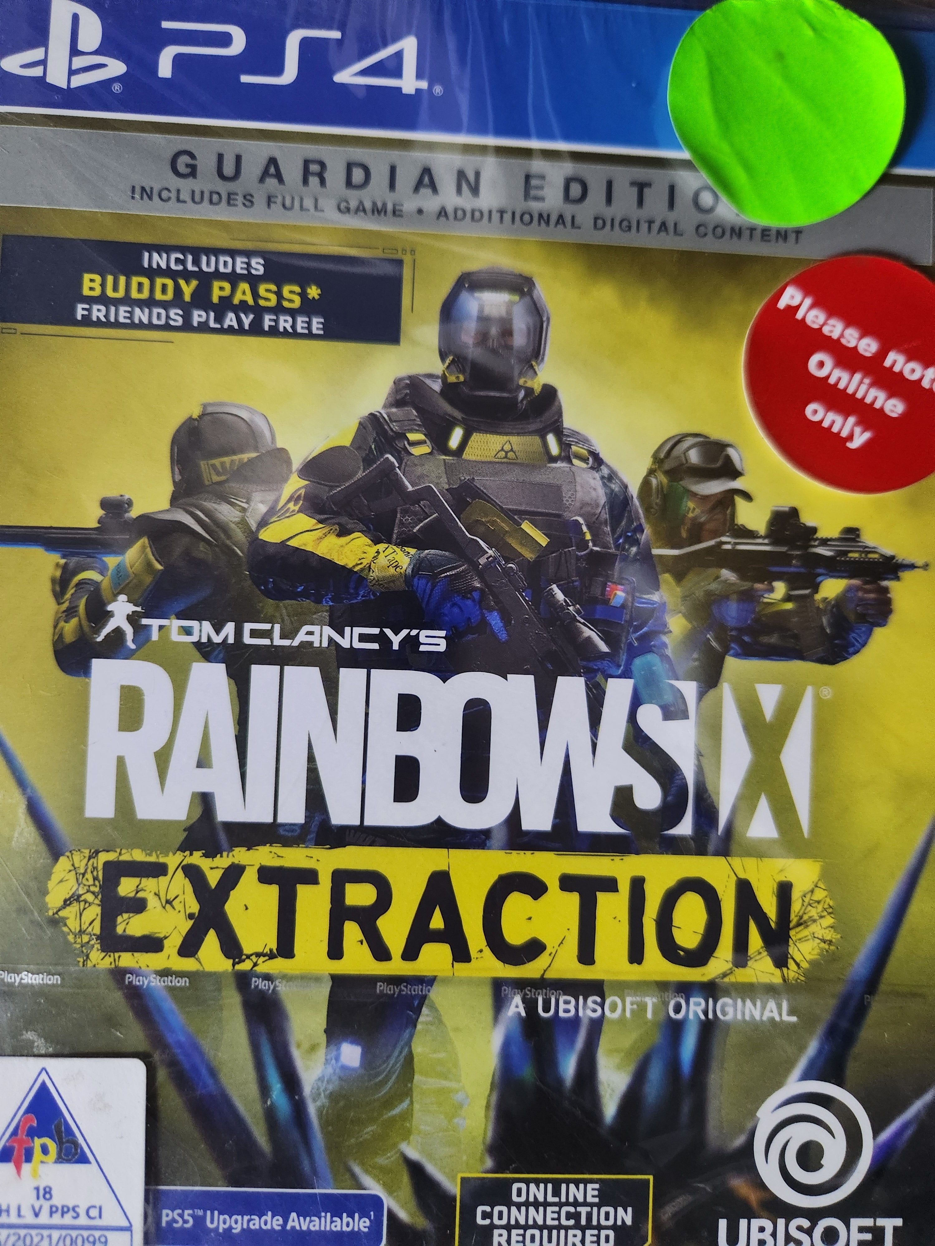 Tom clancy's rainbow six extraction Ps4