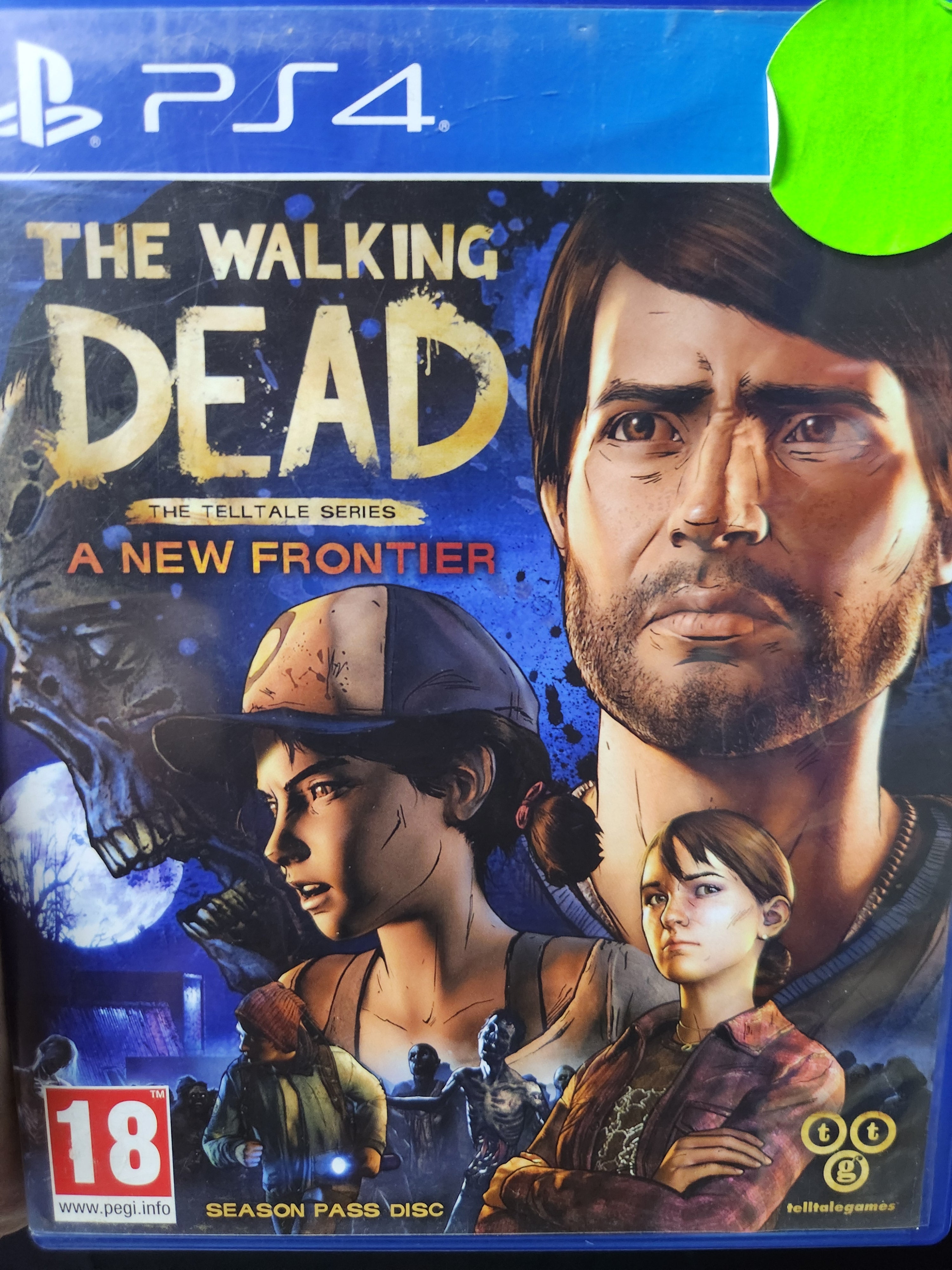 The Walking dead telltale series the new frontier Ps4