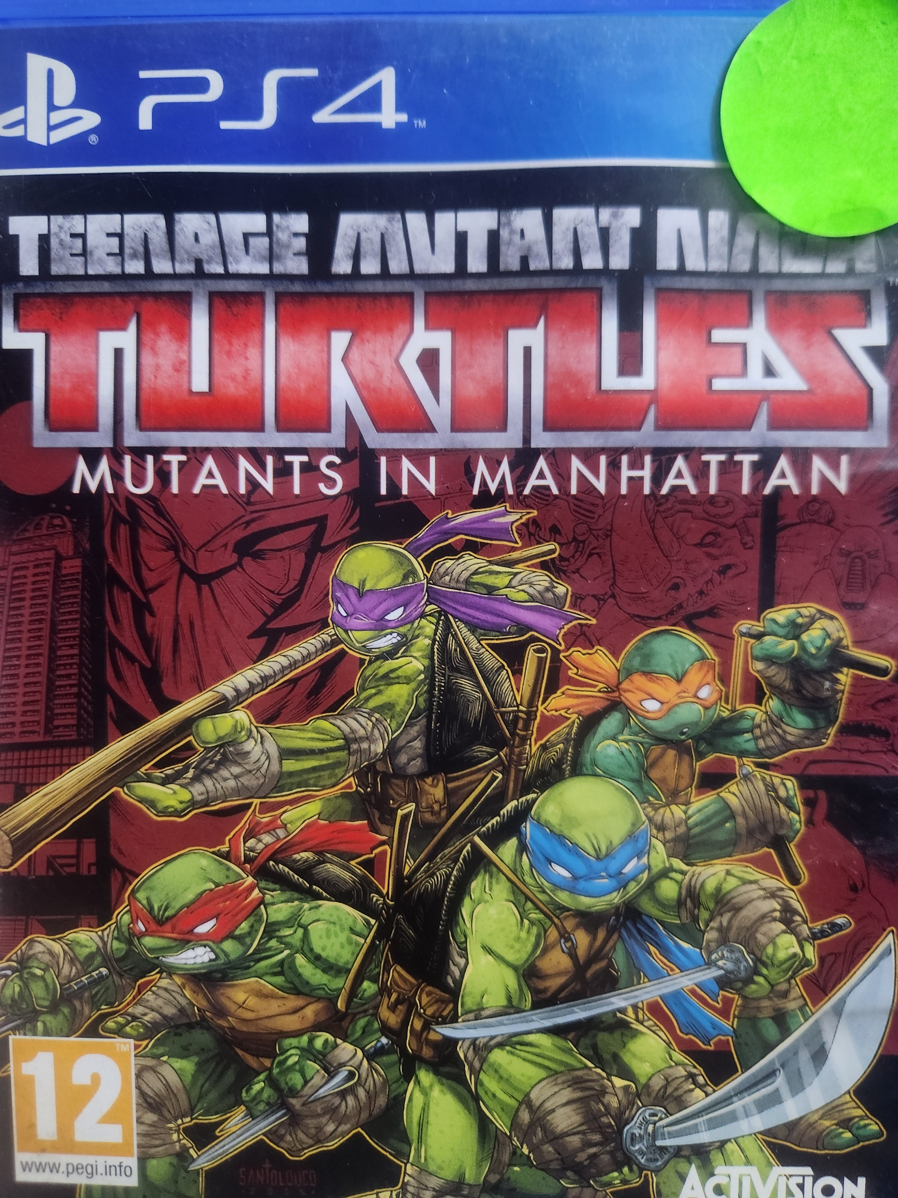 Teenage Mutant Ninja Turtles Manhattan Ps4
