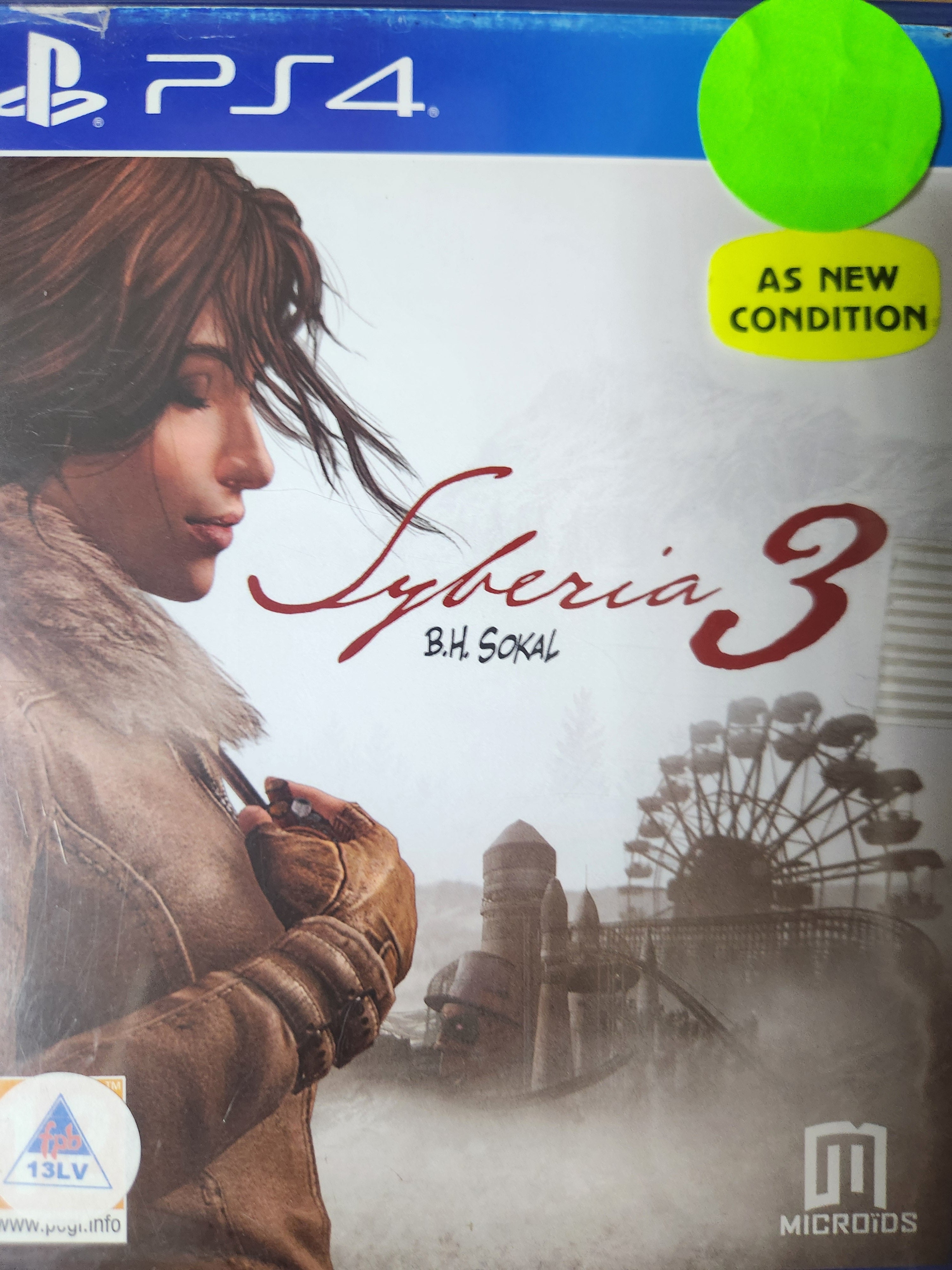 Syberia 3 Ps4
