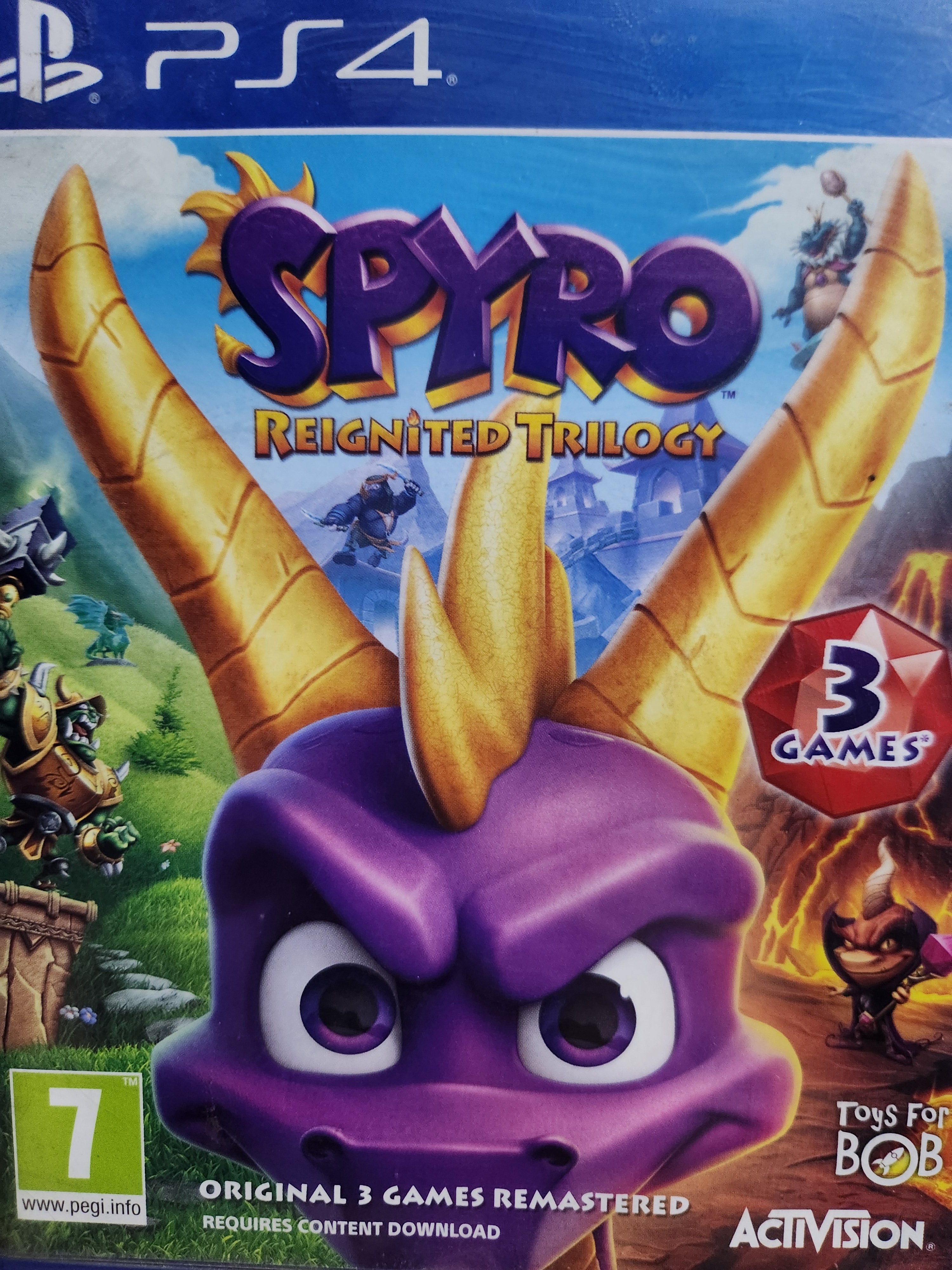 Spyro Reignited Trilogy Ps4