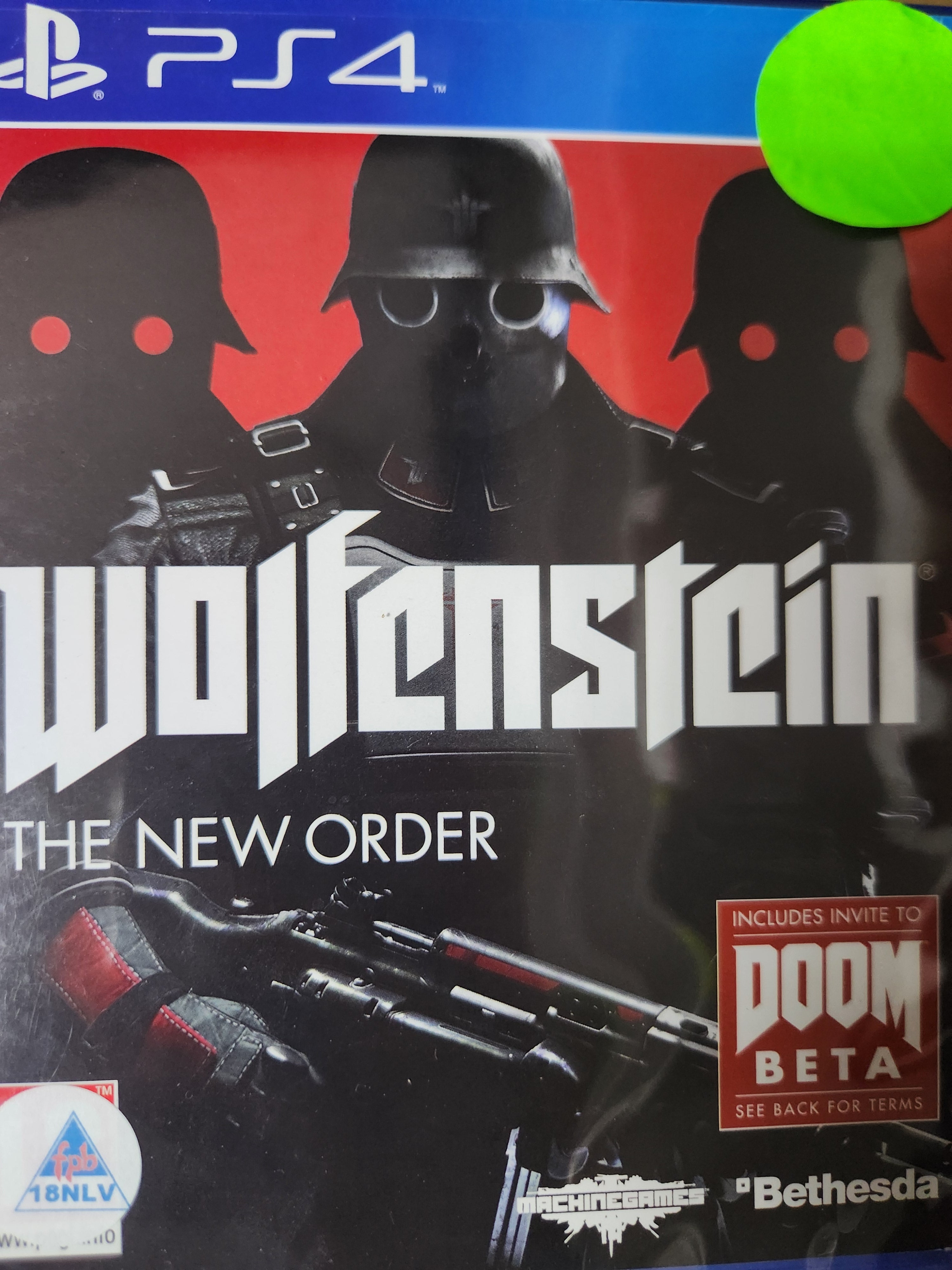 Wolfenstein The new order Ps4