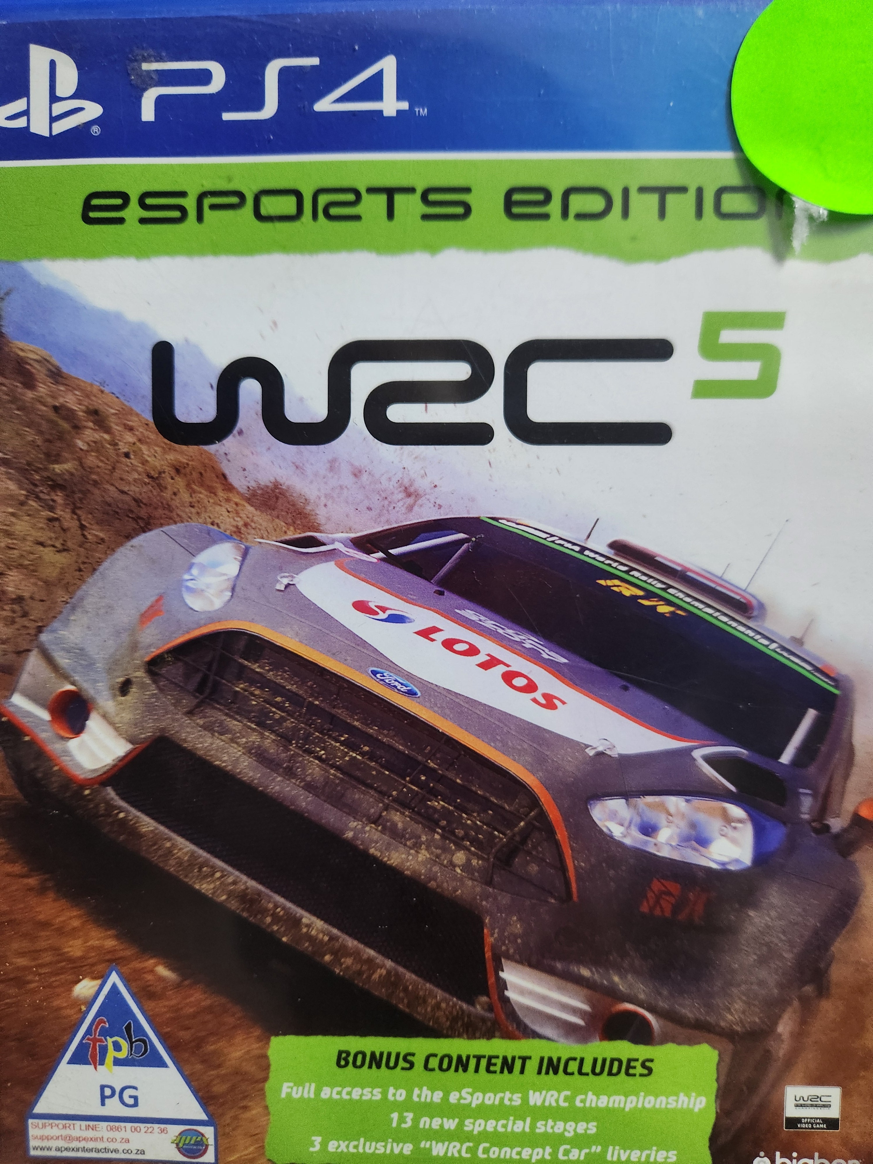 WRC 5 Ps4