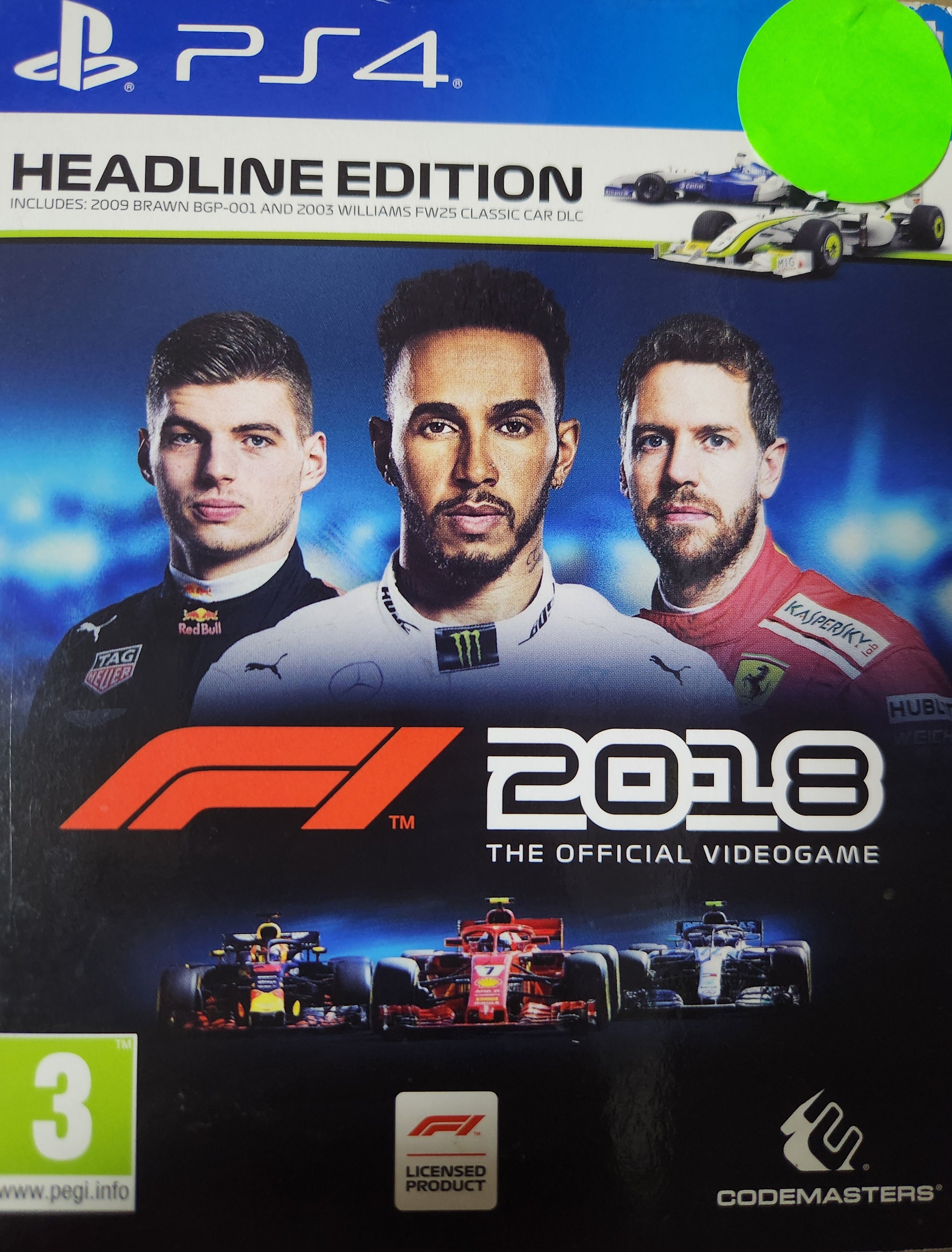 F1 2018 Ps4