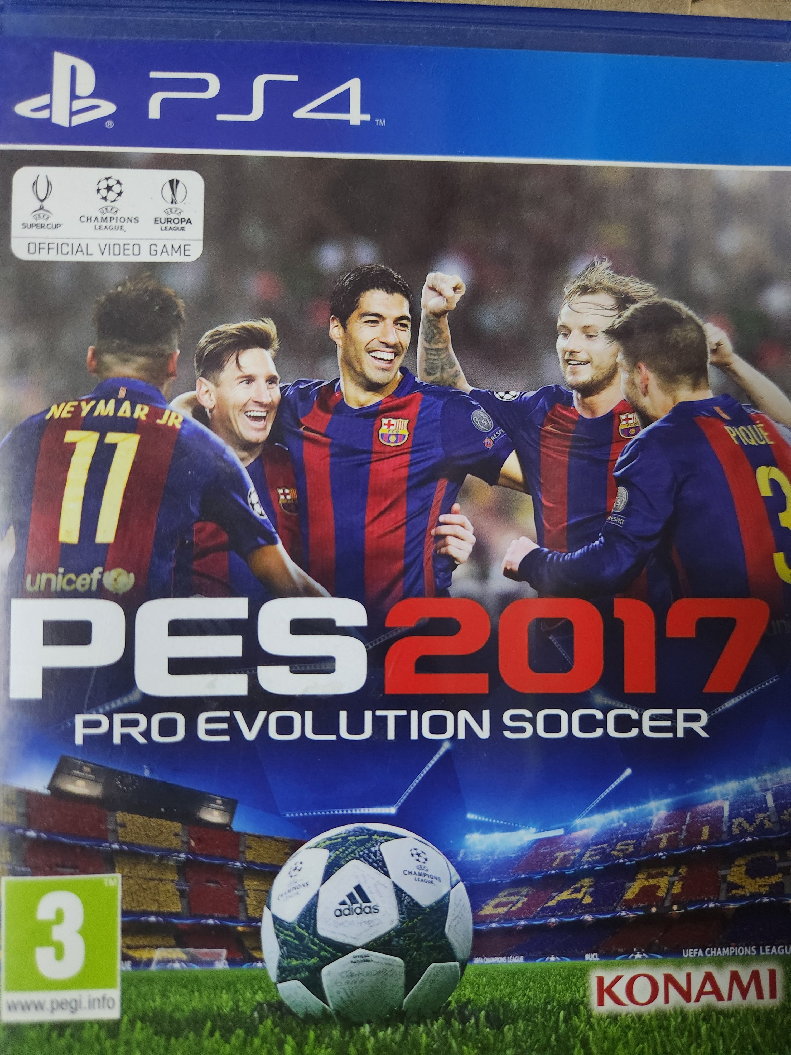 Pro Evolution Soccer 2017 Ps4