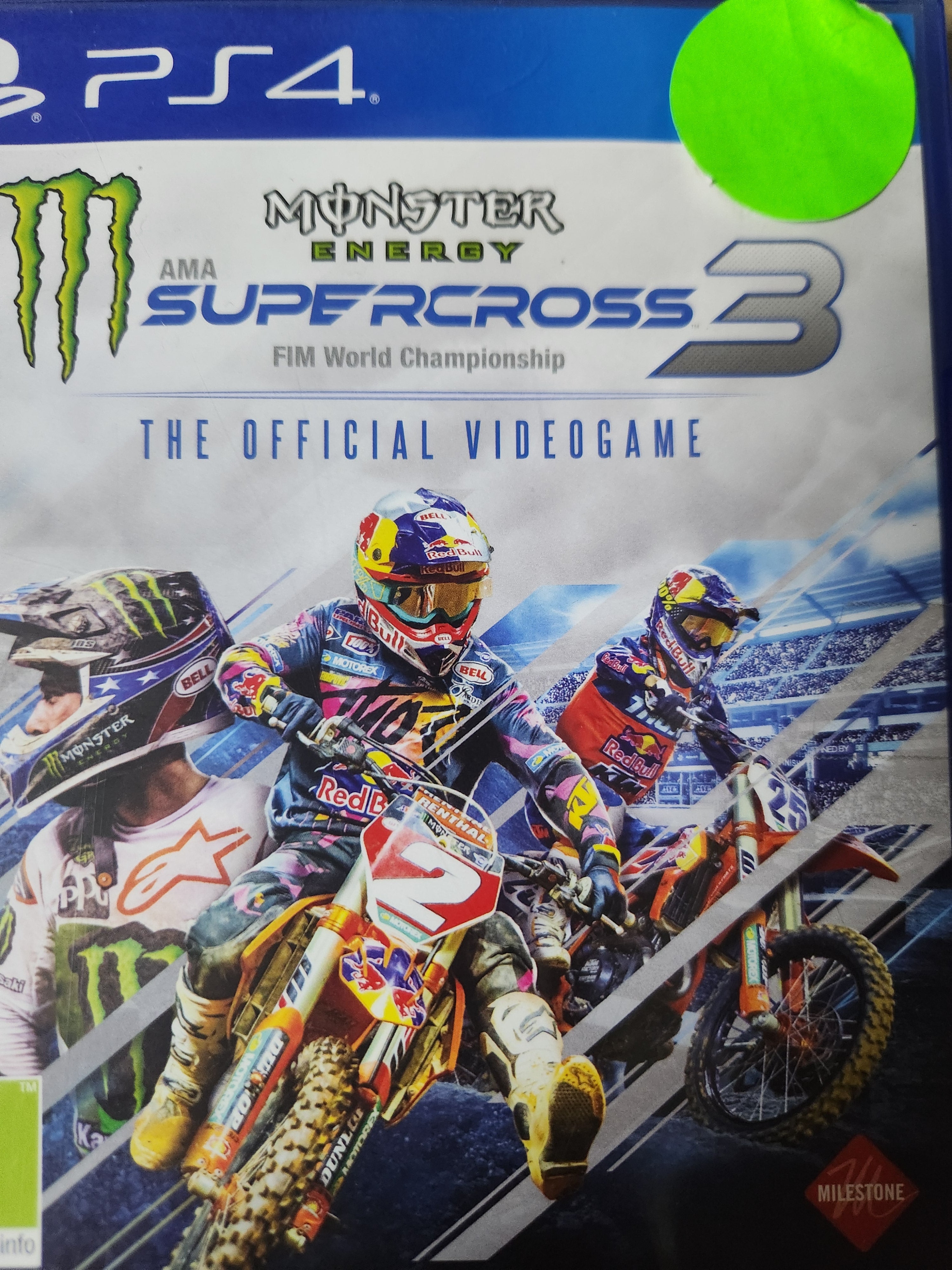 Monster Energy Supercross - The Official Videogame 3 Ps4