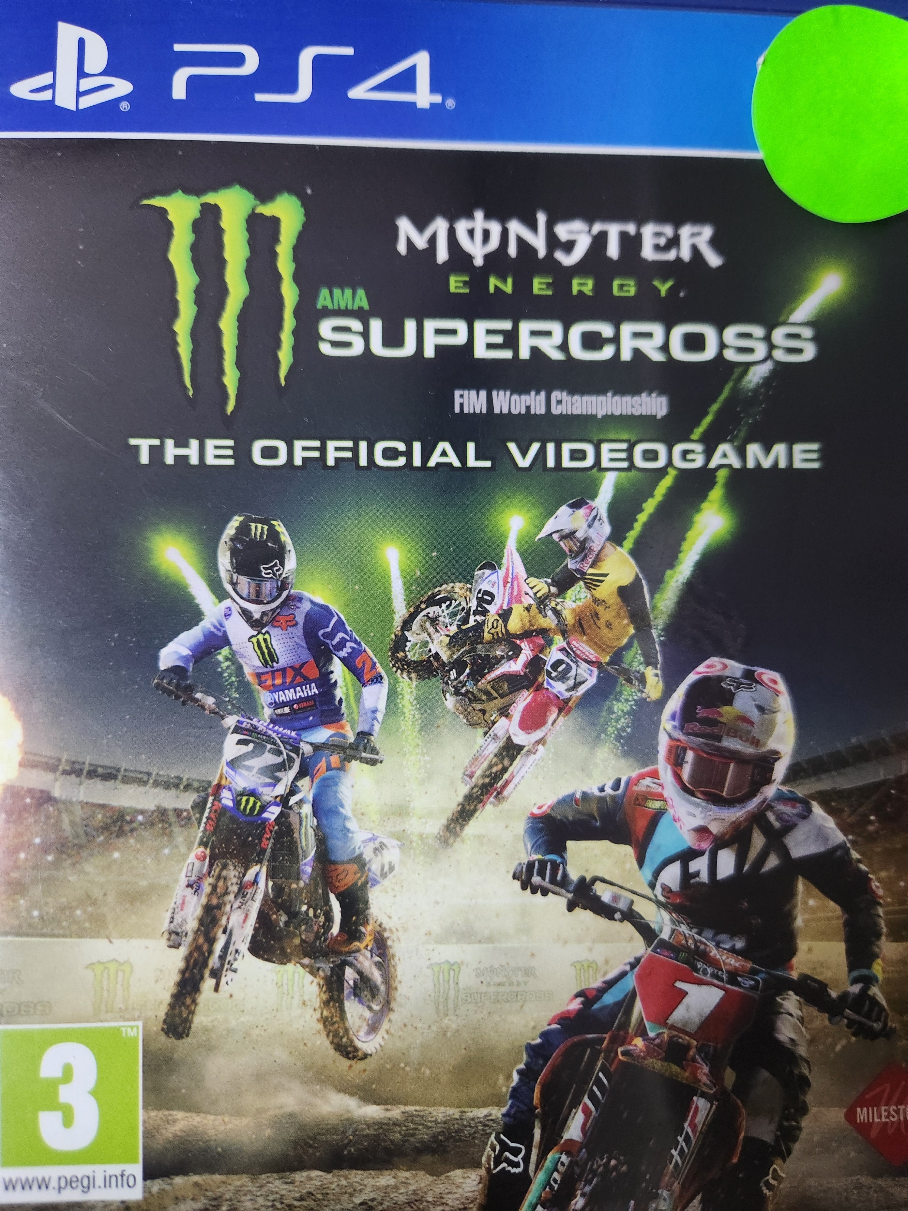Monster Energy Supercross: The Official Videogame Ps4
