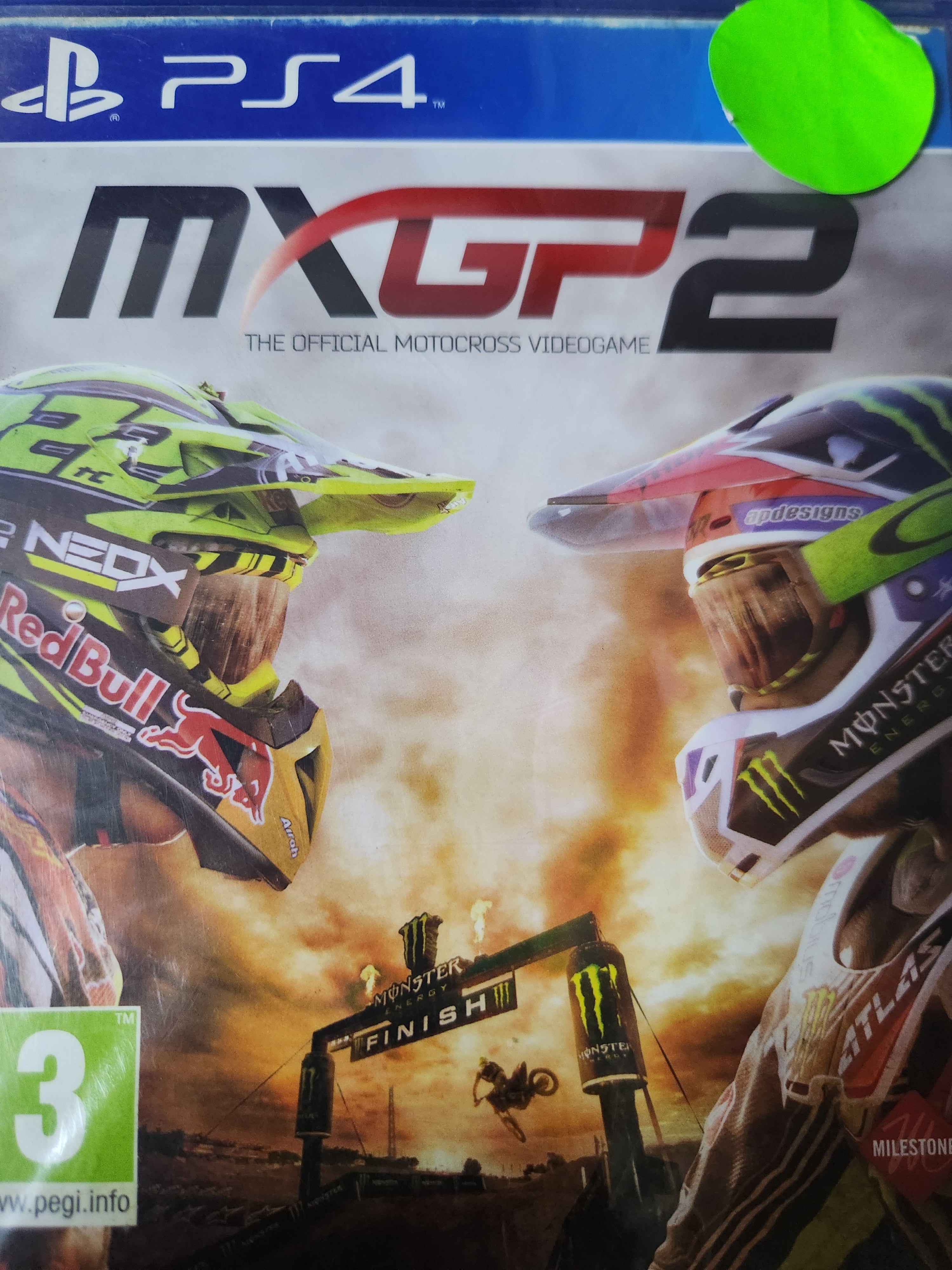 MXGP 2: The Official Motocross Video Game Ps4